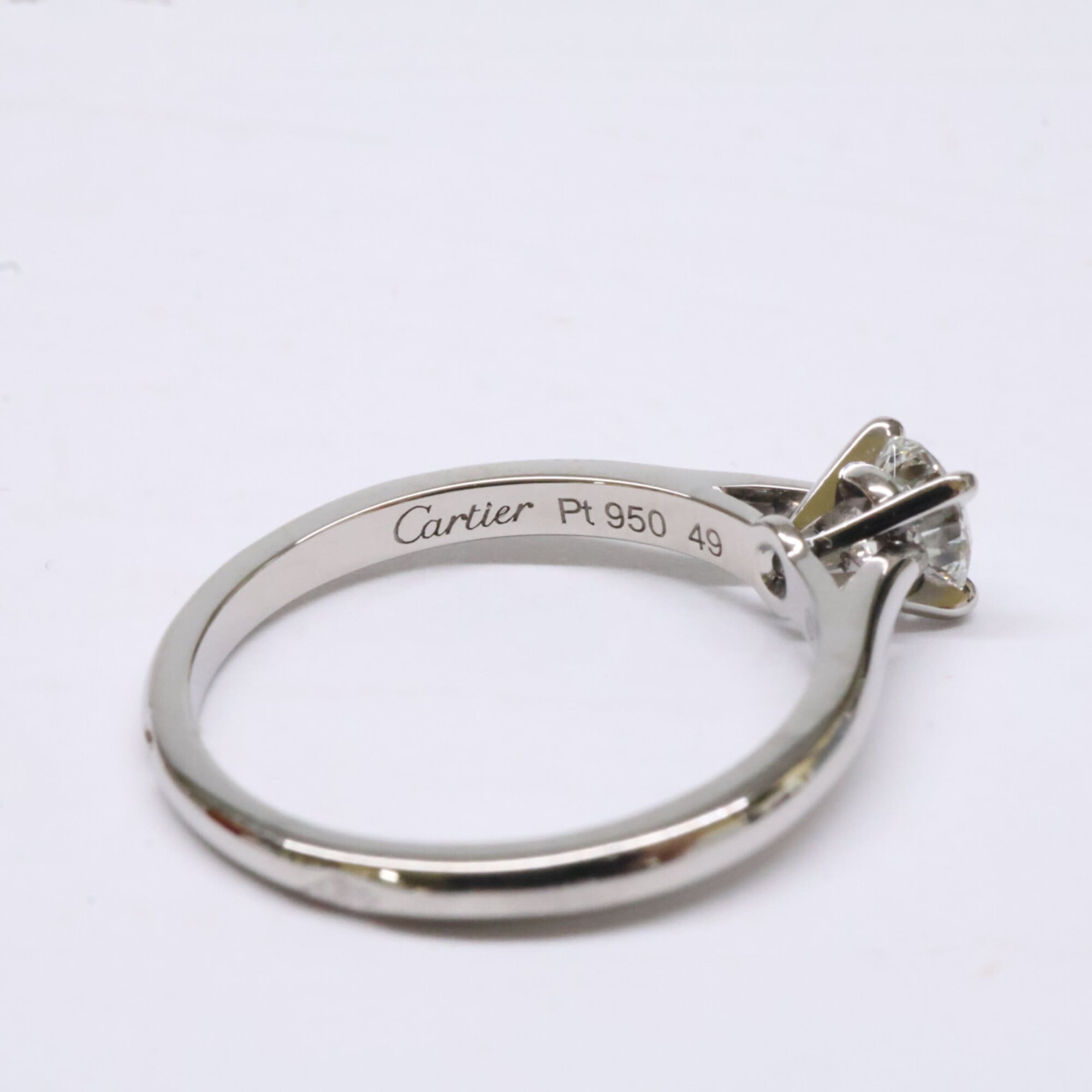 Cartier Platinum 950 Band Ring (Pre-Owned)