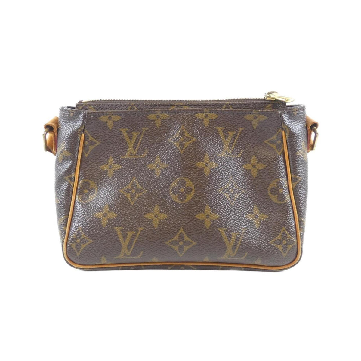 Louis Vuitton Brown Coated Canvas Shoulder Bag (Pre-Owned)