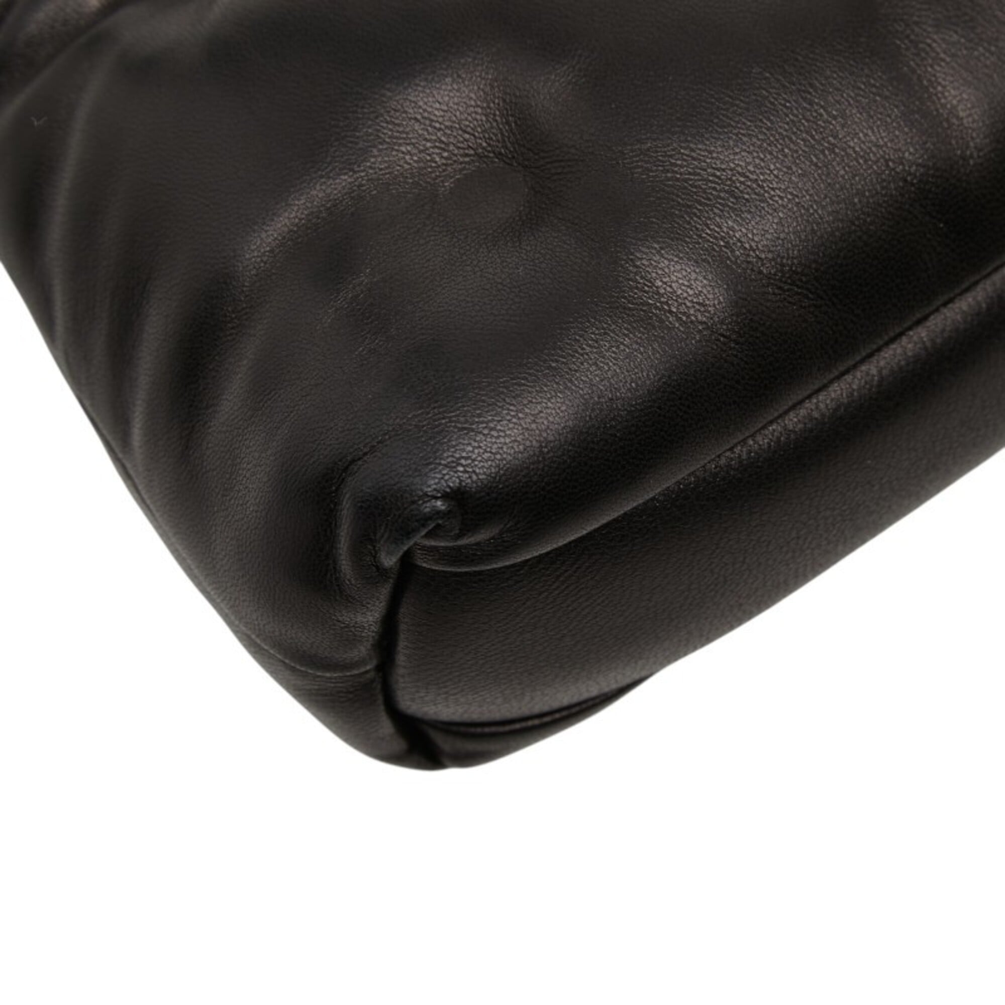 Maison Margiela Black Leather Shoulder Bag (Pre-Owned)