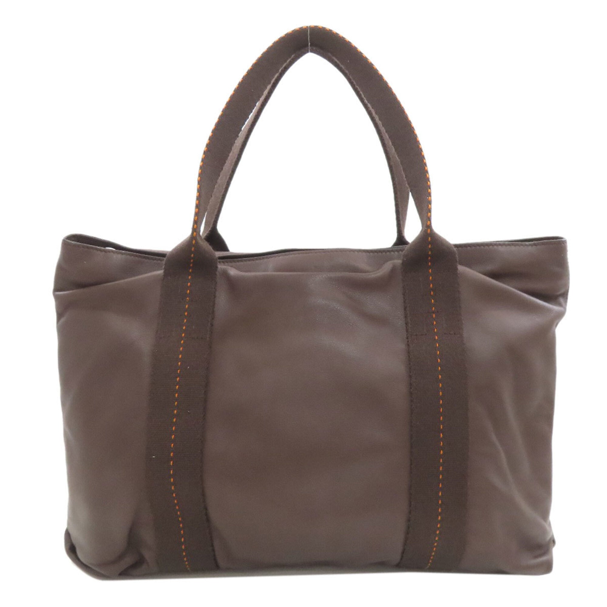 Hermes Brown Leather Handbag (Pre-Owned)