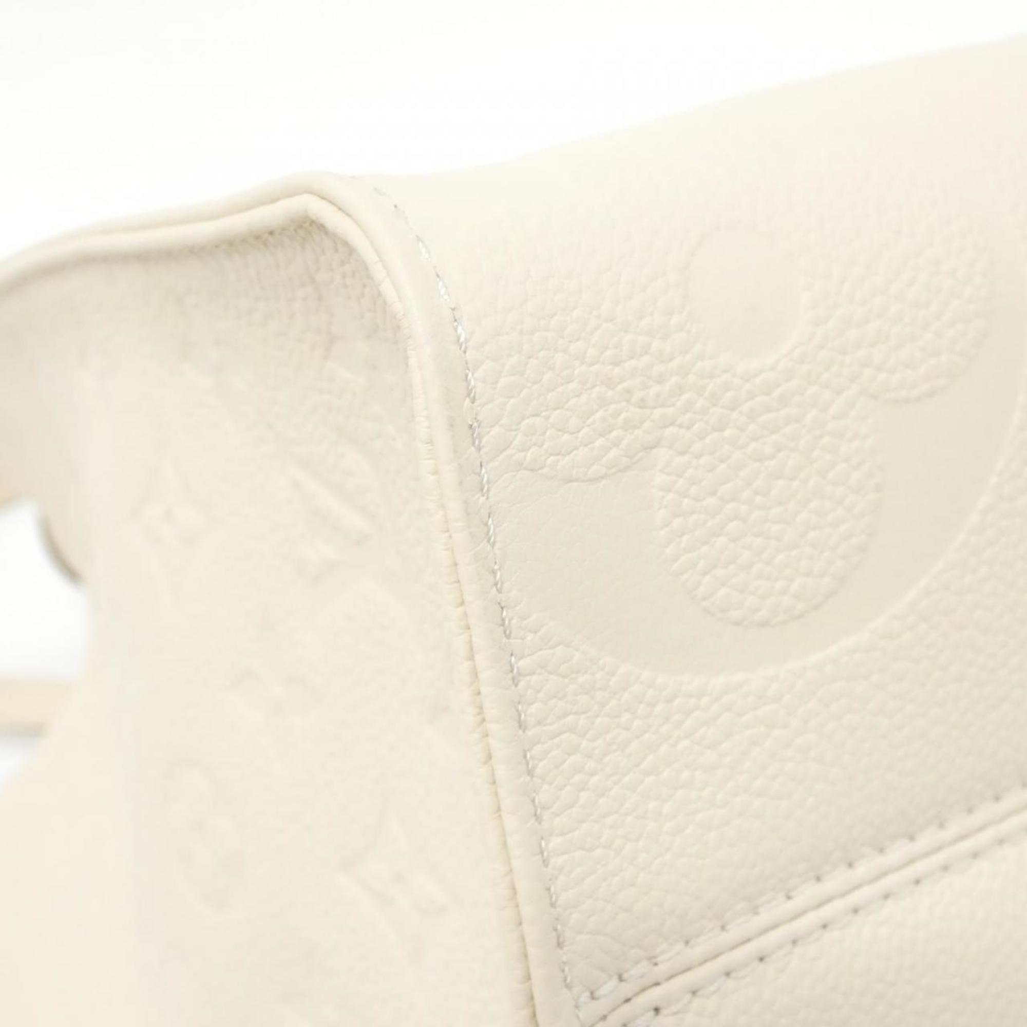 Louis Vuitton Beige Leather Handbag (Pre-Owned)