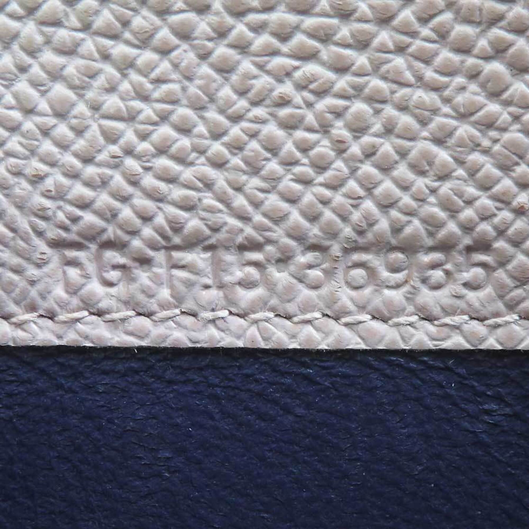 Bvlgari Light Pink Leather Long Wallet (Bi-Fold) (Pre-Owned)