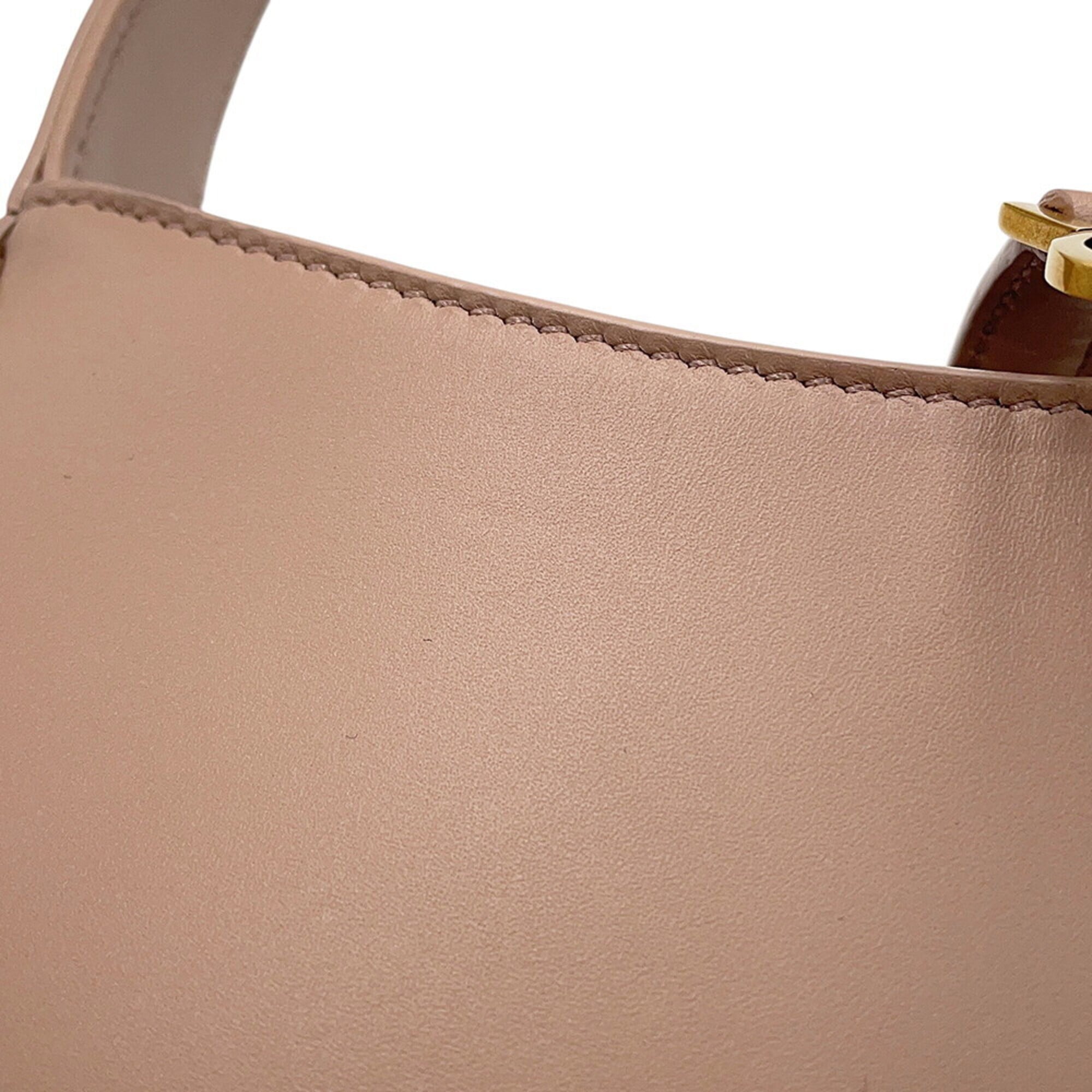 Yves Saint Laurent Gold Leather Handbag (Pre-Owned)