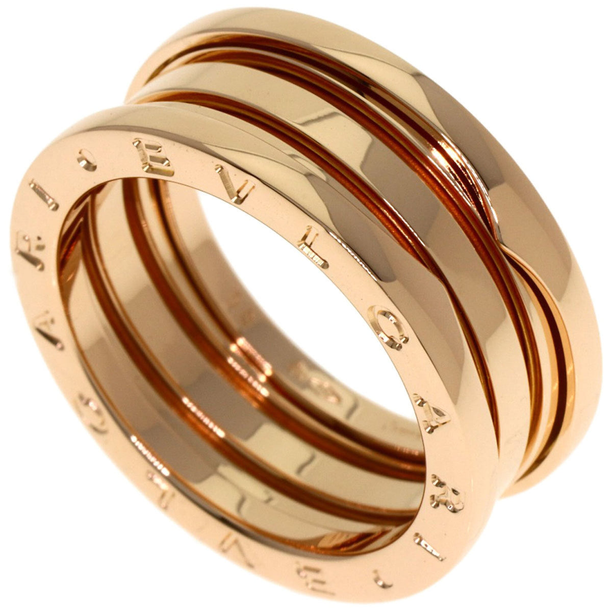 Bvlgari Pink Gold Pink Gold (18K) Band Ring (Pre-Owned)
