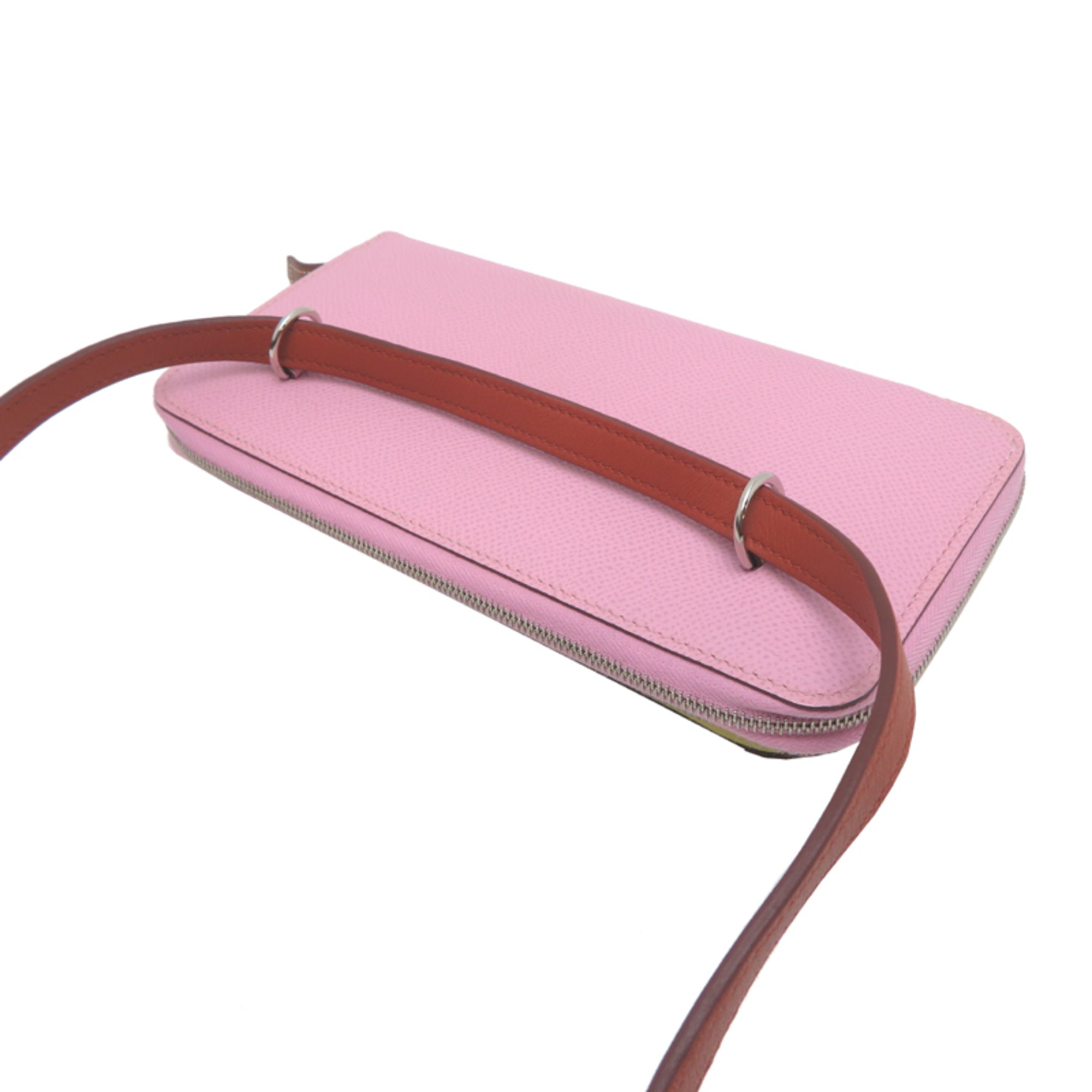 Hermes Lime Pink Yellow Swift Leather Epsom Leather Shoulder Bag (Pre-Owned)