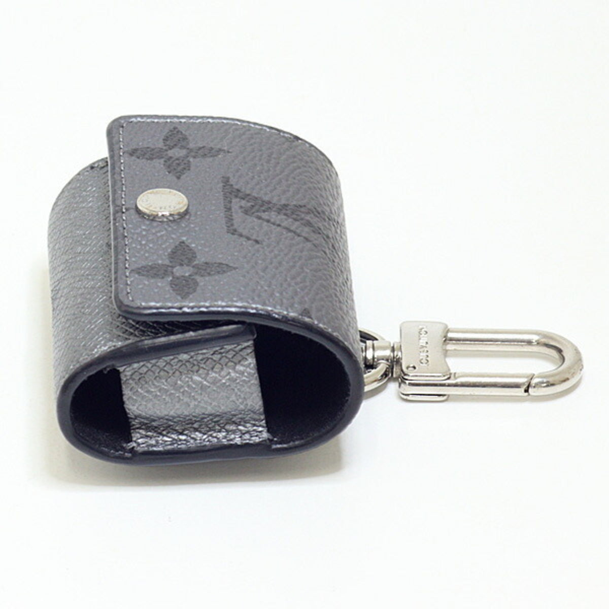 Louis Vuitton Gray Gunmetal Taigarama Pouch (Pre-Owned)