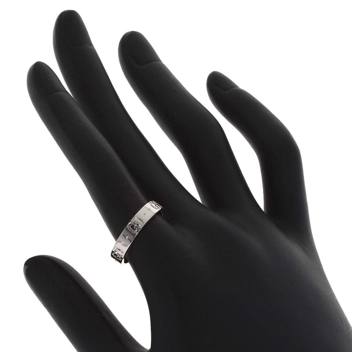 Gucci White Gold (18K) Band Ring (Pre-Owned)