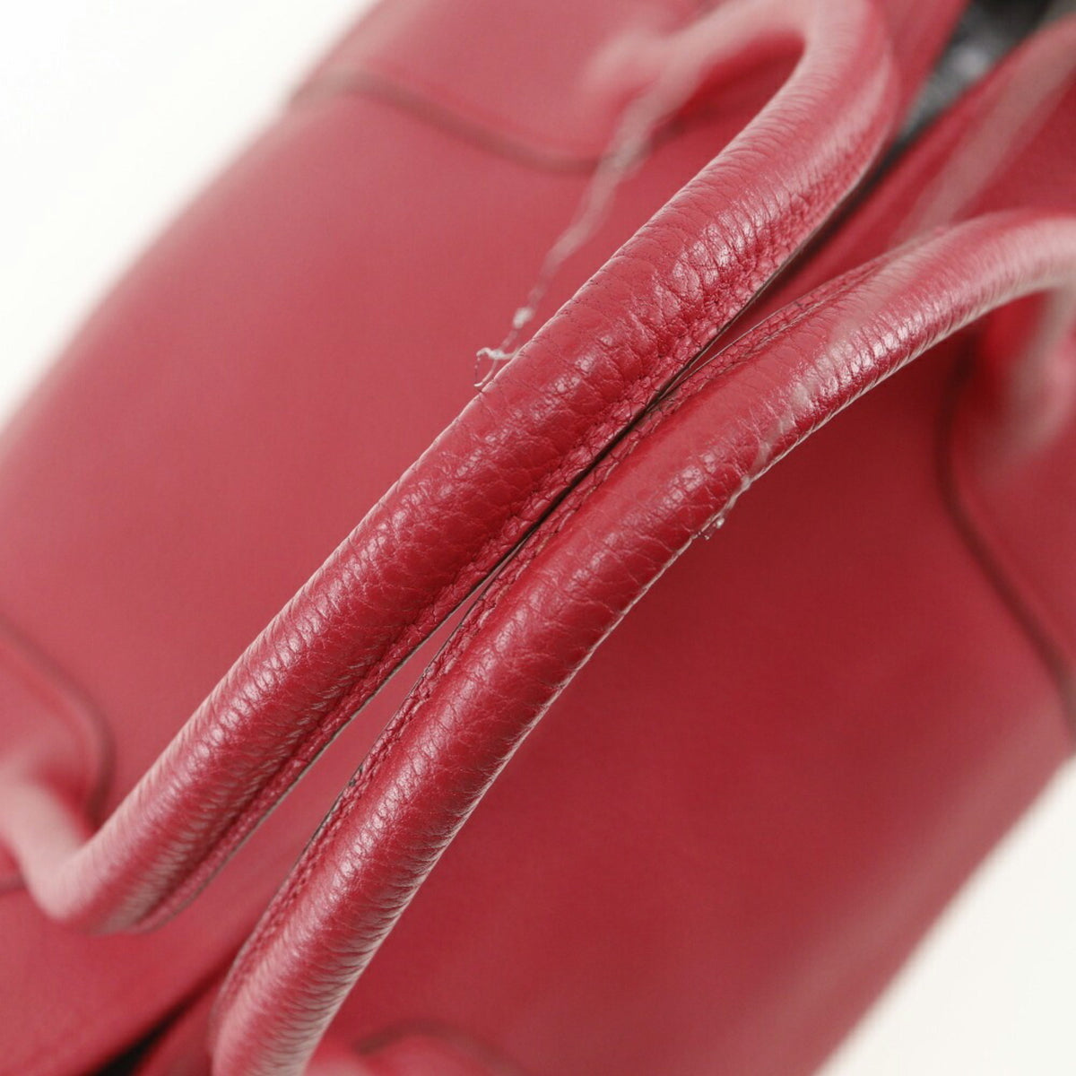Hermes Bougainvillier Red Color Negonda Leather Tote Bag (Pre-Owned)