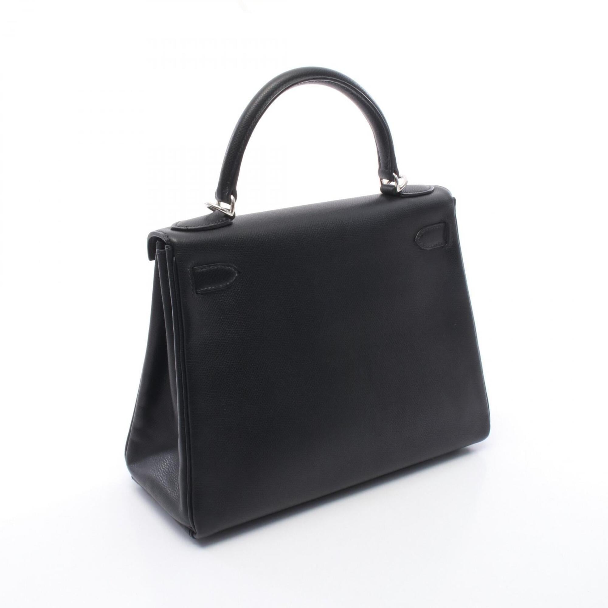 Hermes Black Epsom Leather Handbag (Pre-Owned)