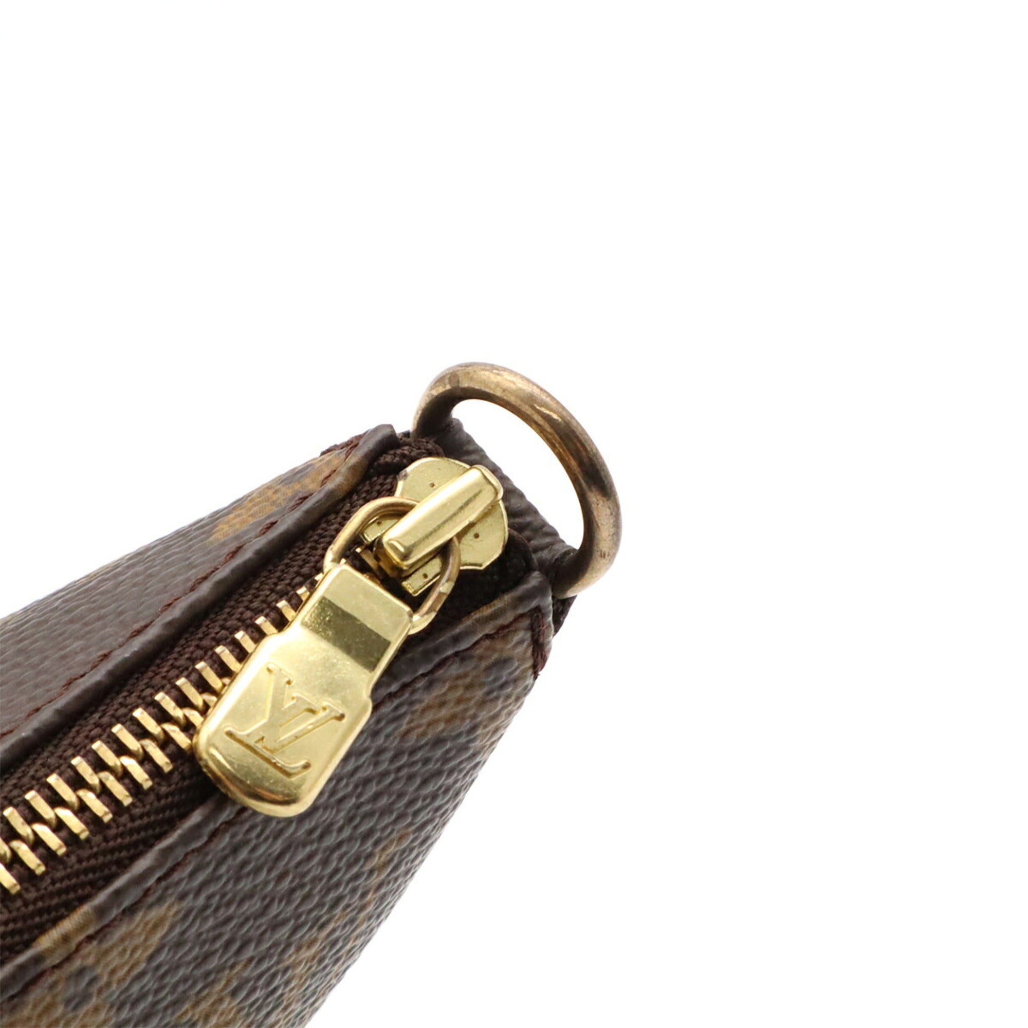 Louis Vuitton Brown Monogram Monogram Handbag Pochette Pouch (Pre-Owned)