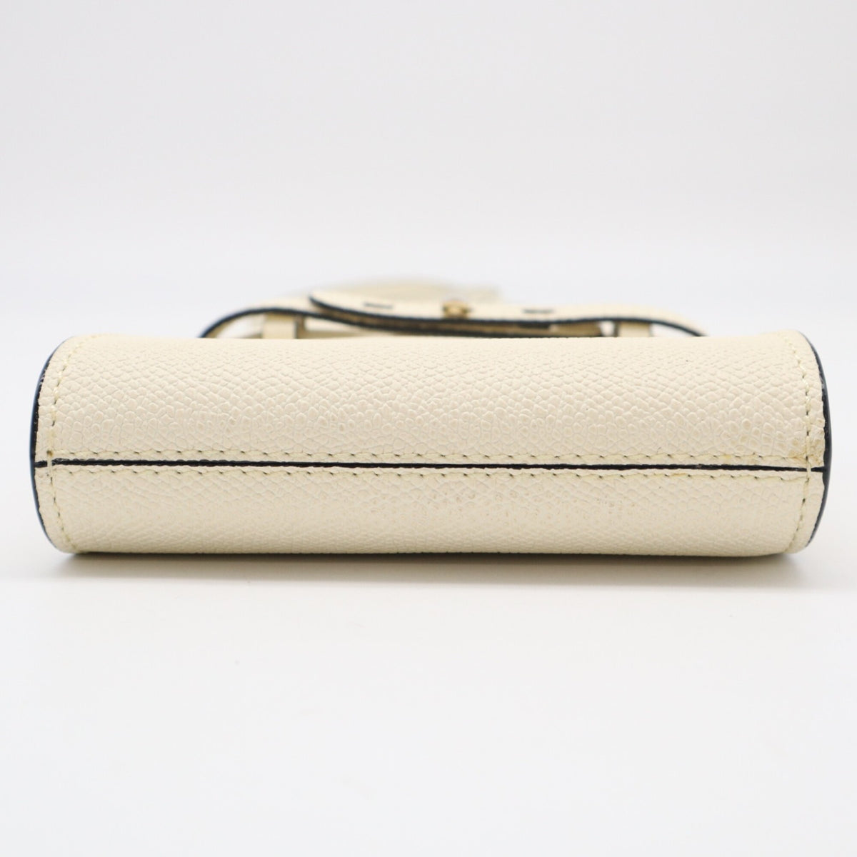 Valextra White Leather Shoulder Bag (Pre-Owned)