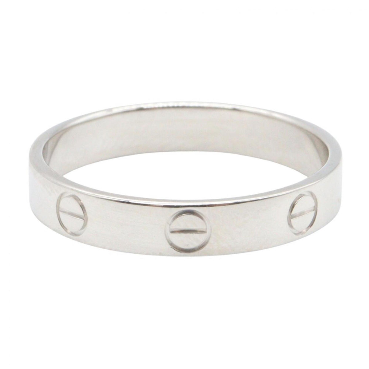 Cartier White Gold White Gold (18K) Band Ring (Pre-Owned)