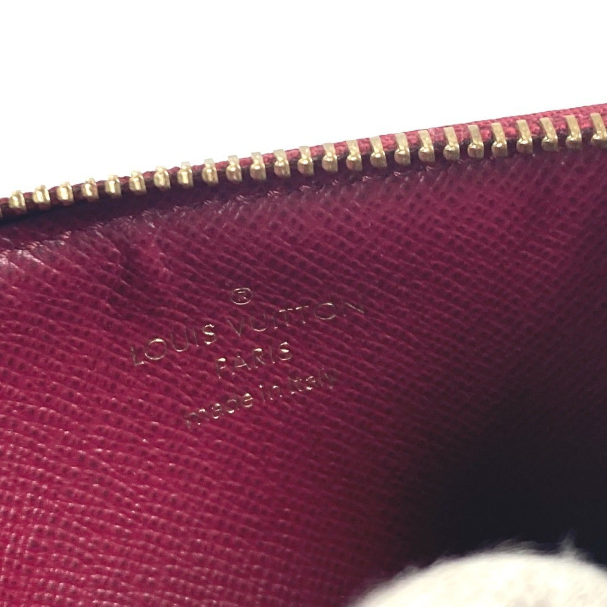Louis Vuitton Monogram Brown Purple Monogram Coin Purse/Coin Case (Pre-Owned)