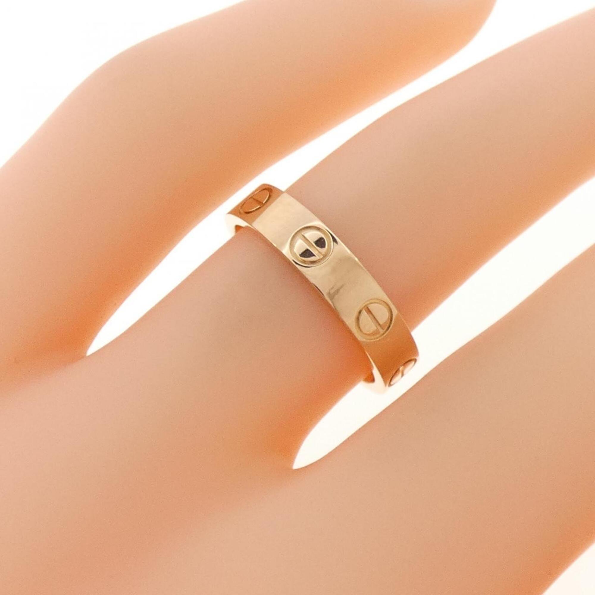 Cartier Love Pink Gold (18K) Band Ring (Pre-Owned)