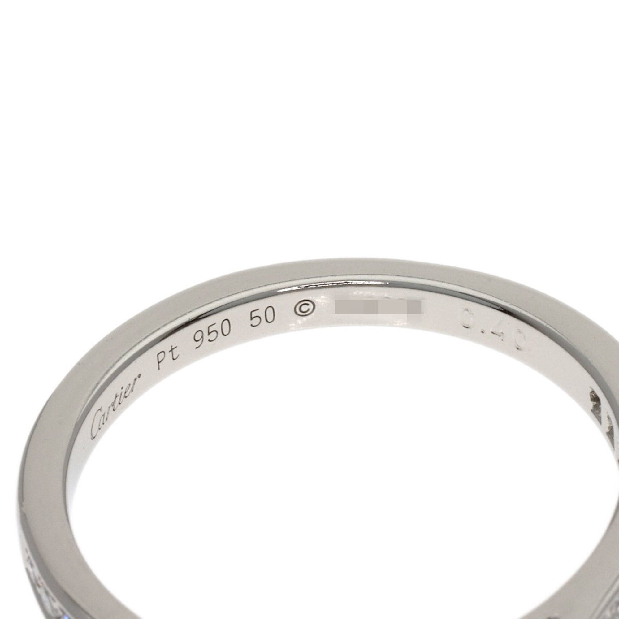Cartier Platinum 950 Band Ring (Pre-Owned)