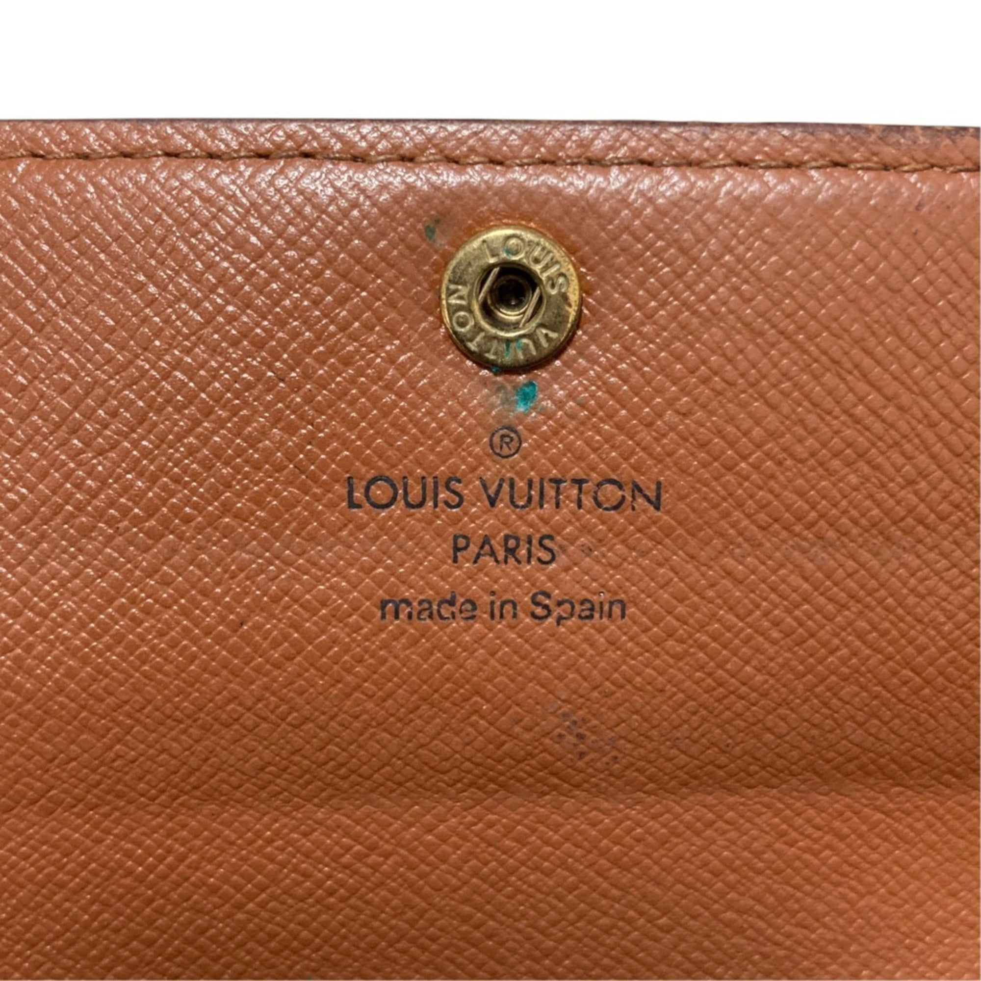 Louis Vuitton Brown Monogram Monogram Long Wallet (Bi-Fold) (Pre-Owned)