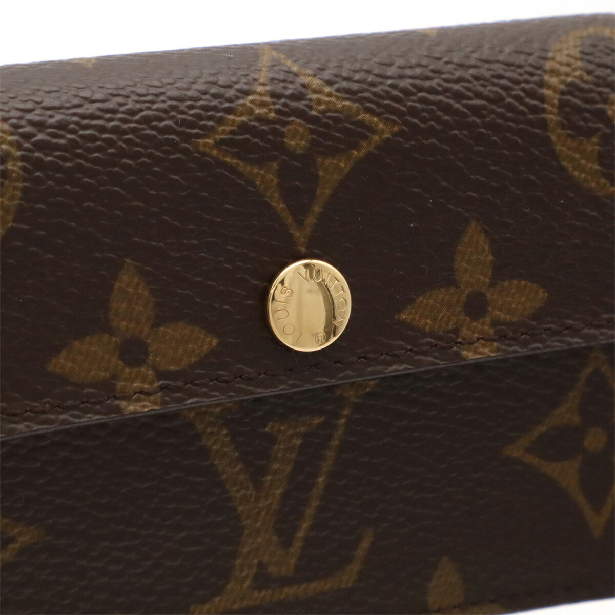 Louis Vuitton Brown Monogram Coin Purse/Coin Case (Pre-Owned)