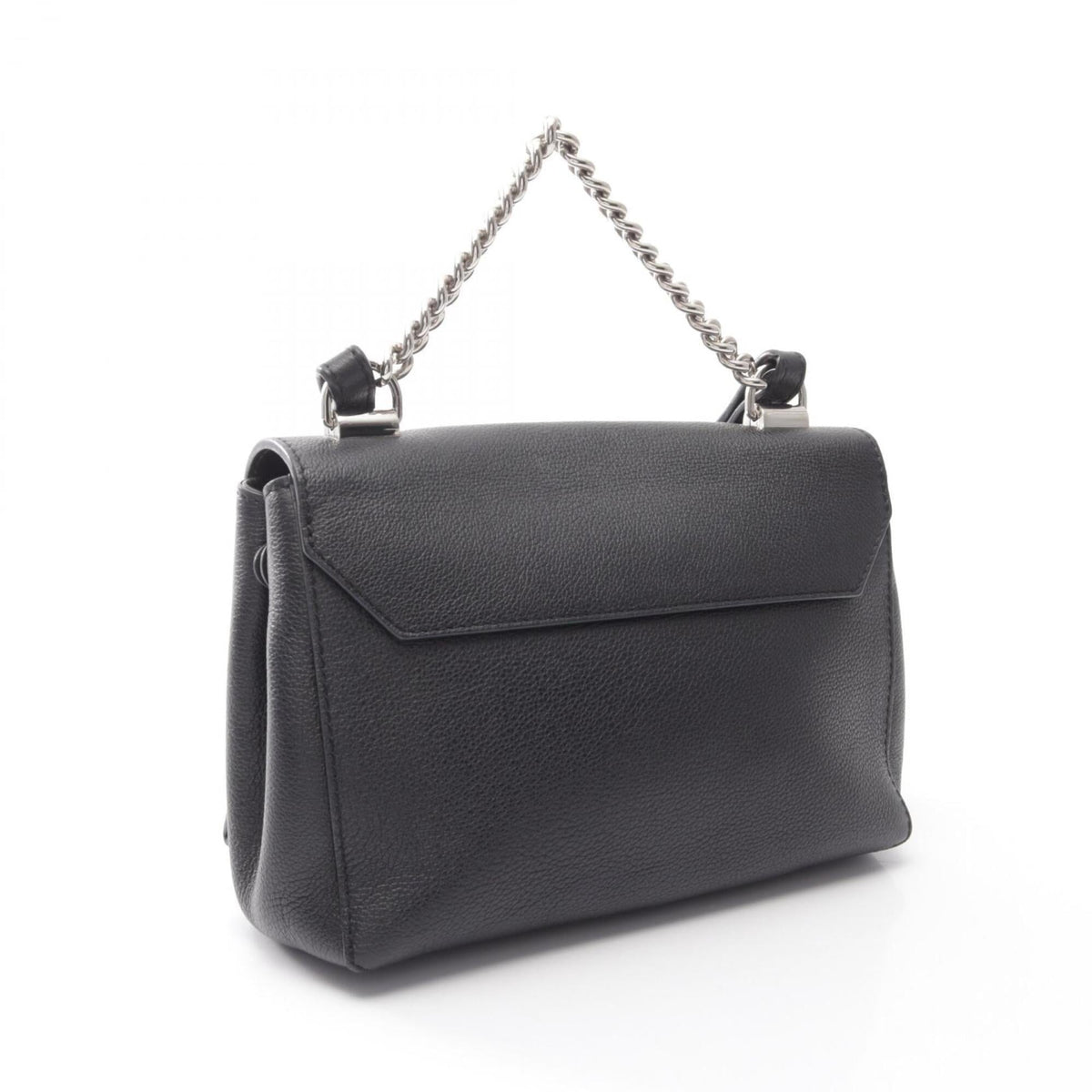 Louis Vuitton Black Noir Leather Handbag (Pre-Owned)