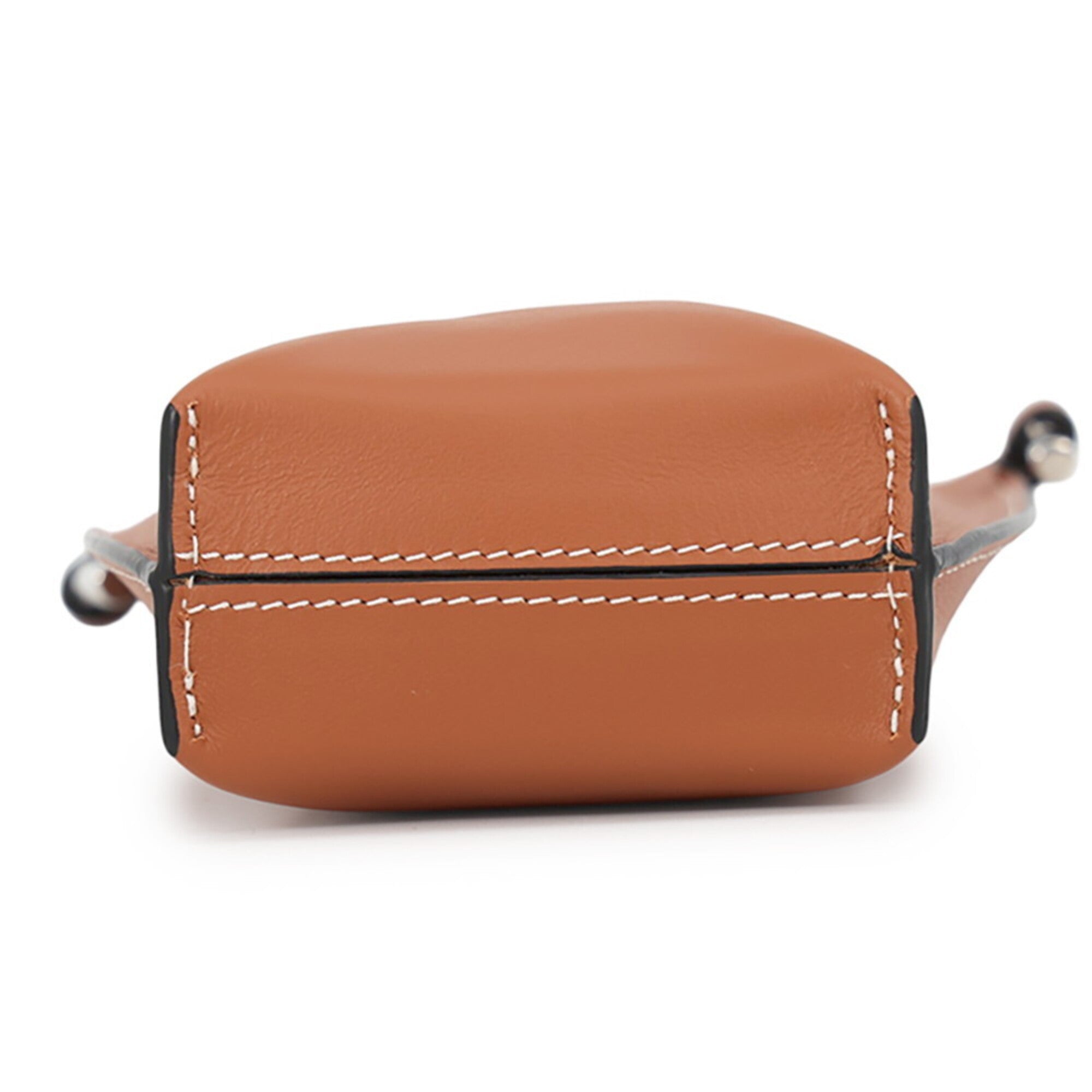 Loewe Brown Leather Handbag Shoulder Bag (Pre-Owned)