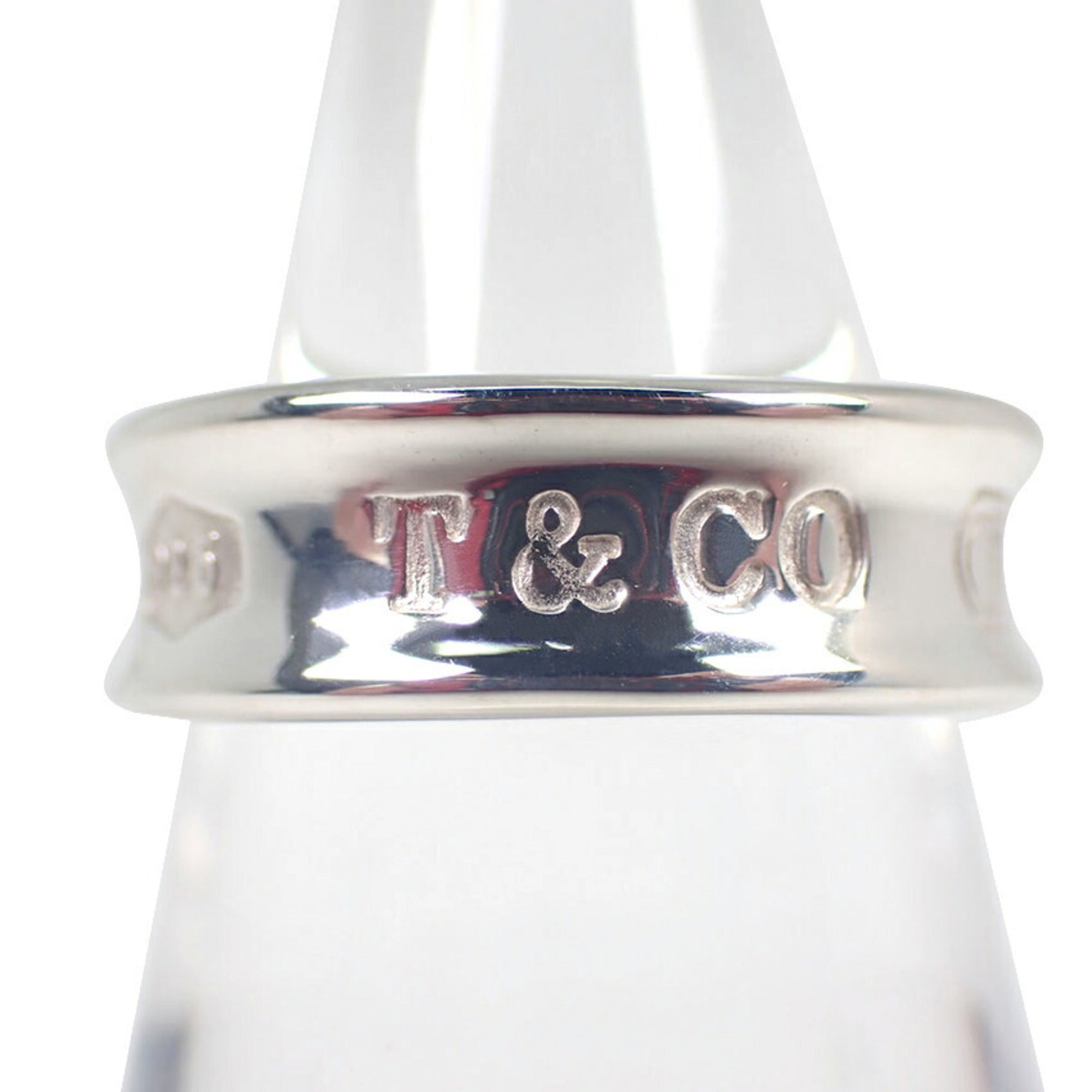 Tiffany Sterling Silver 925 Band Ring (Pre-Owned)