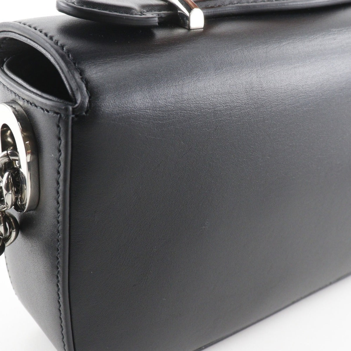 Gucci Black Leather Shoulder Bag (Pre-Owned)