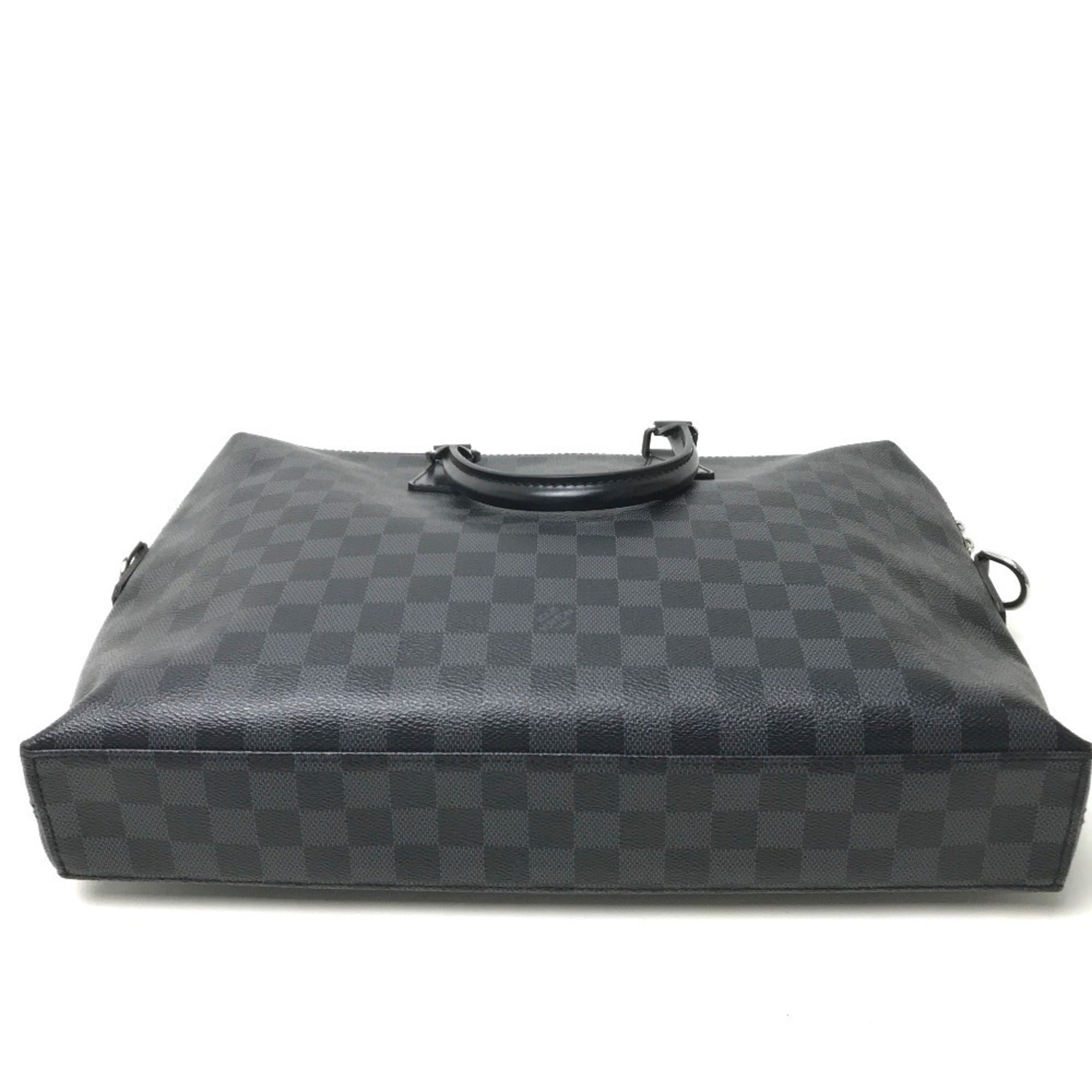 Louis Vuitton Damier Graphite Black Damier Graphite Briefcase (Pre-Owned)