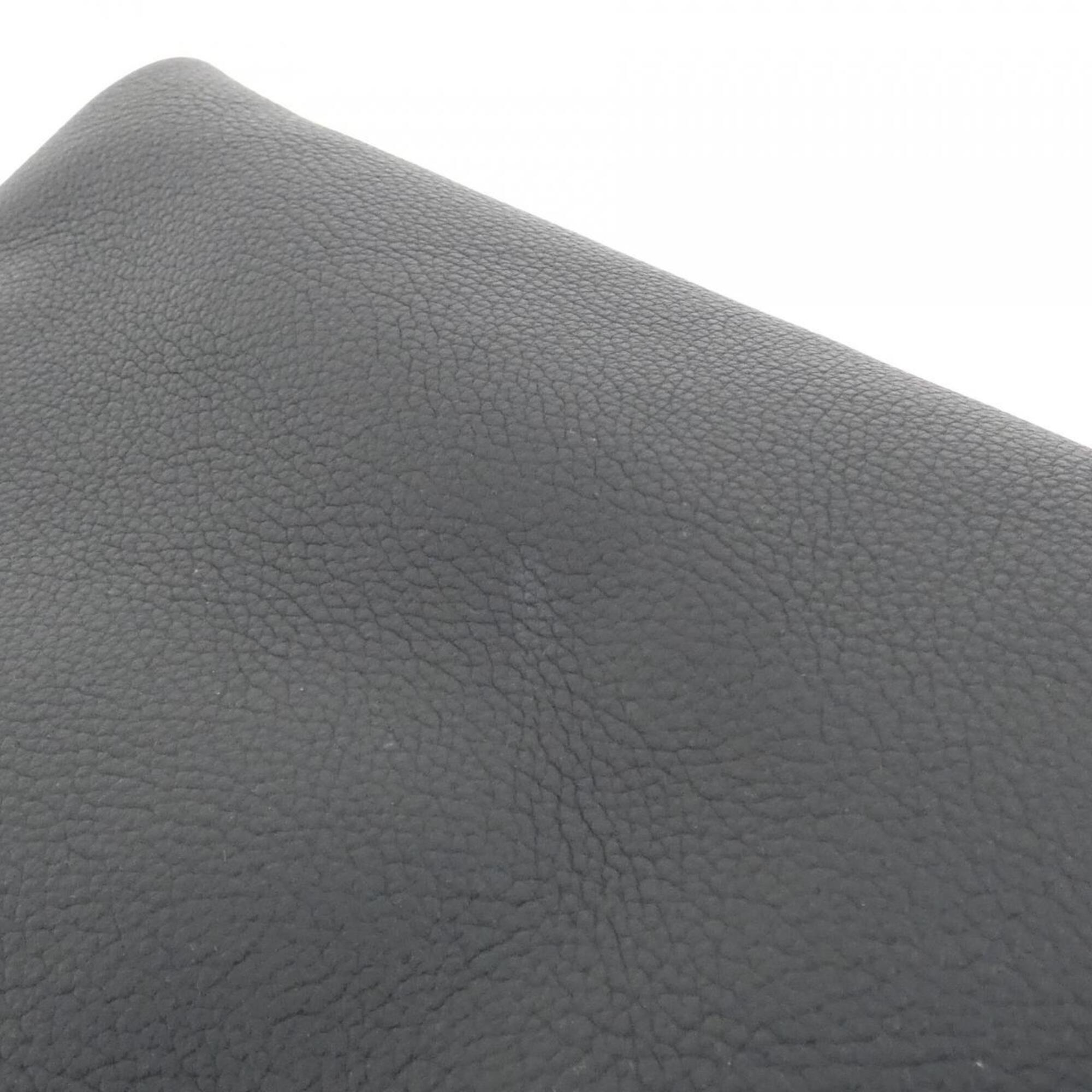 Louis Vuitton Black Leather Handbag Pouch (Pre-Owned)