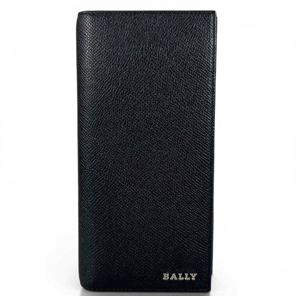Bally Black Leather Long Wallet (Bi-Fold) (Pre-Owned)