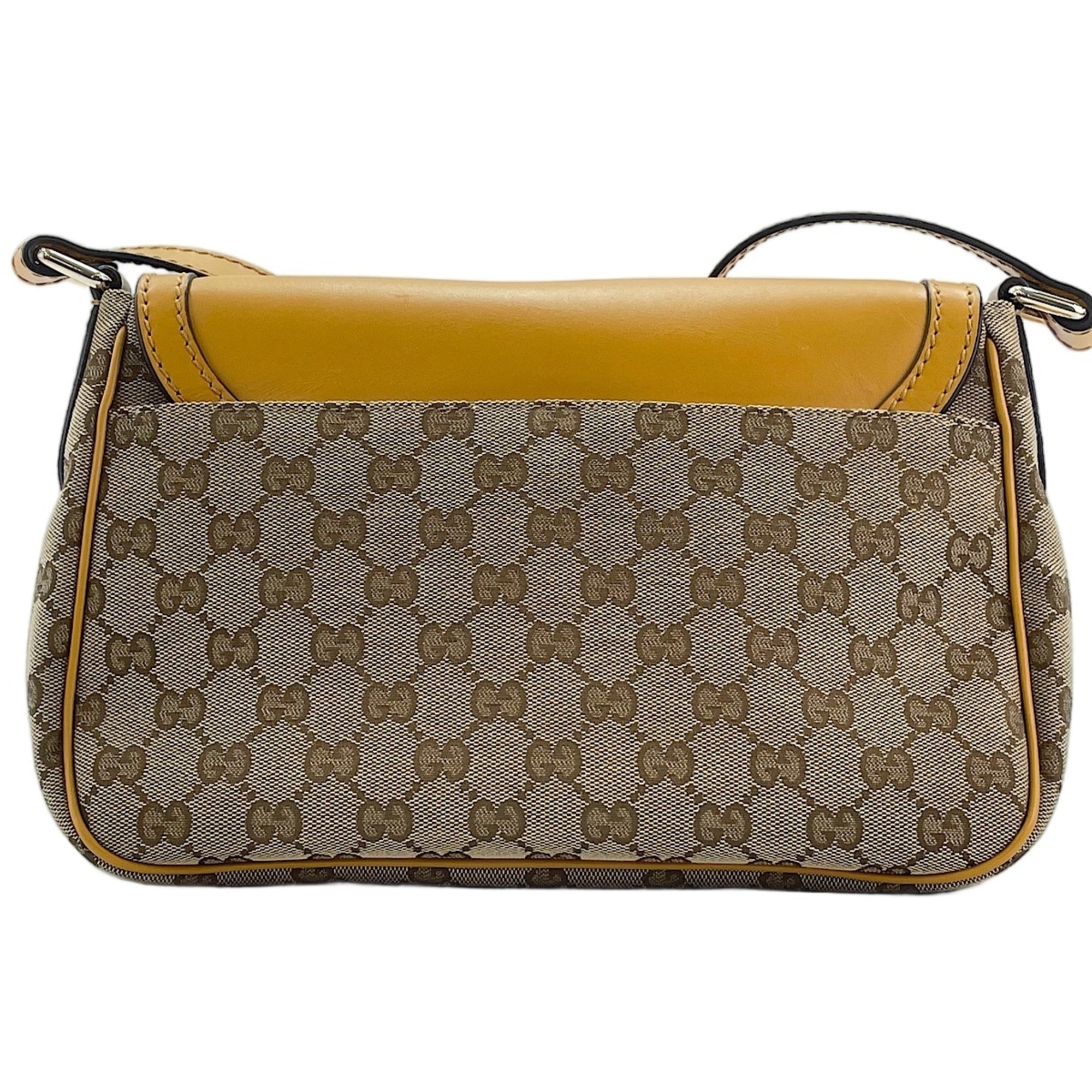 Gucci Sukey Yellow Shoulder Bag (Pre-Owned)