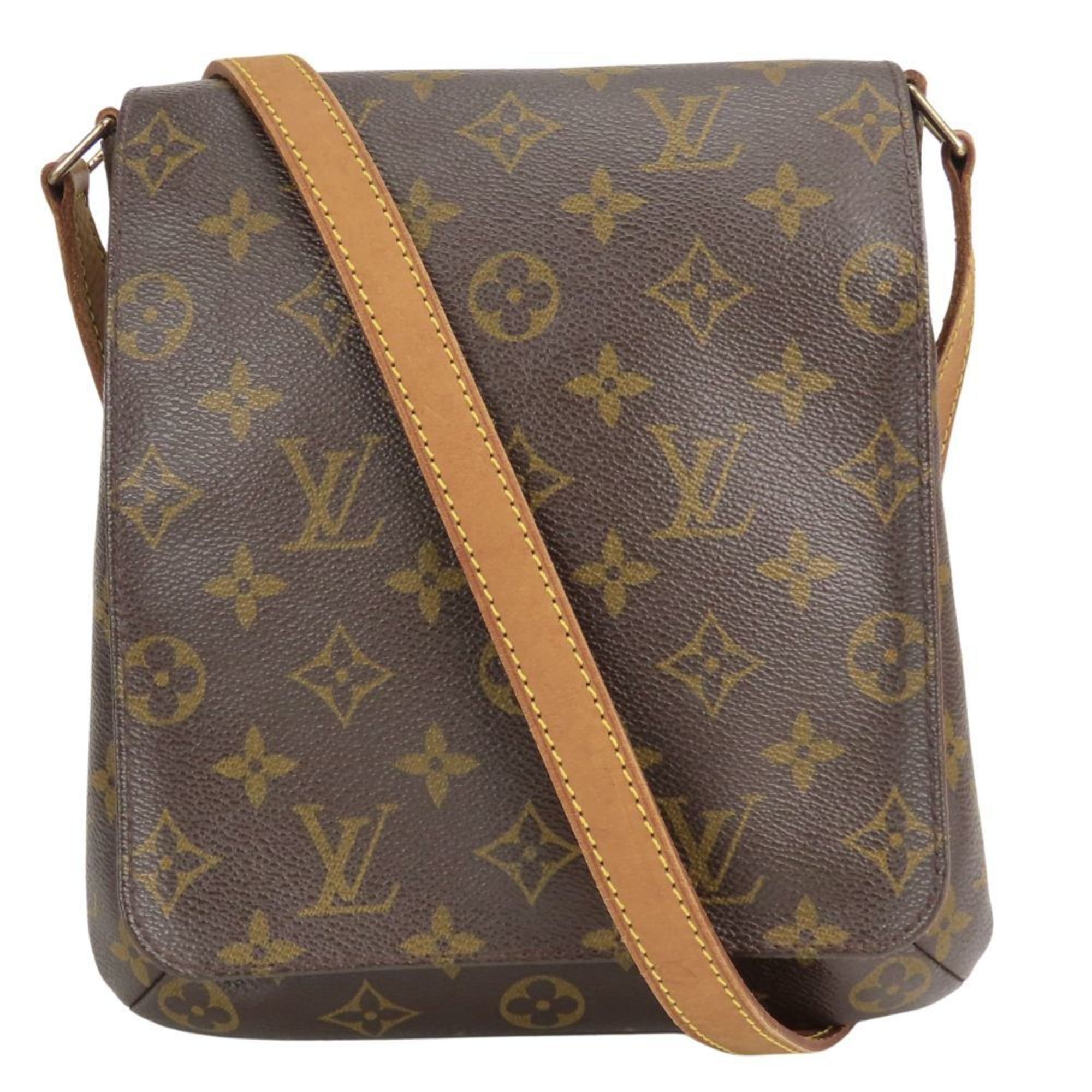 Louis Vuitton Brown Monogram Monogram Leather Shoulder Bag (Pre-Owned)