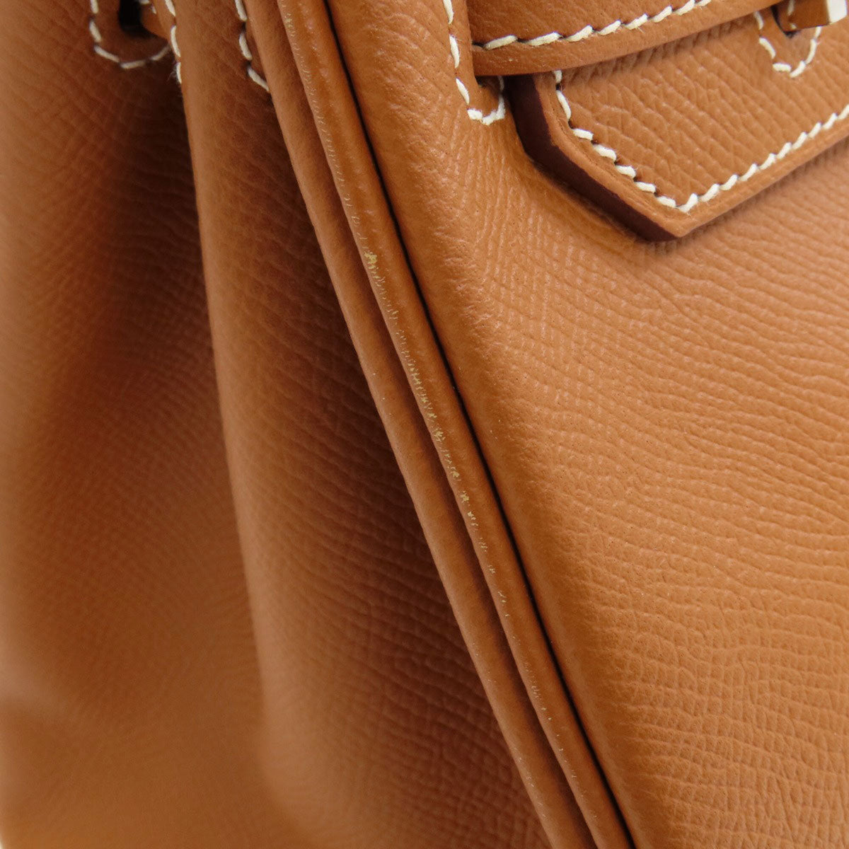 Hermes Gold Epsom Leather Handbag (Pre-Owned)