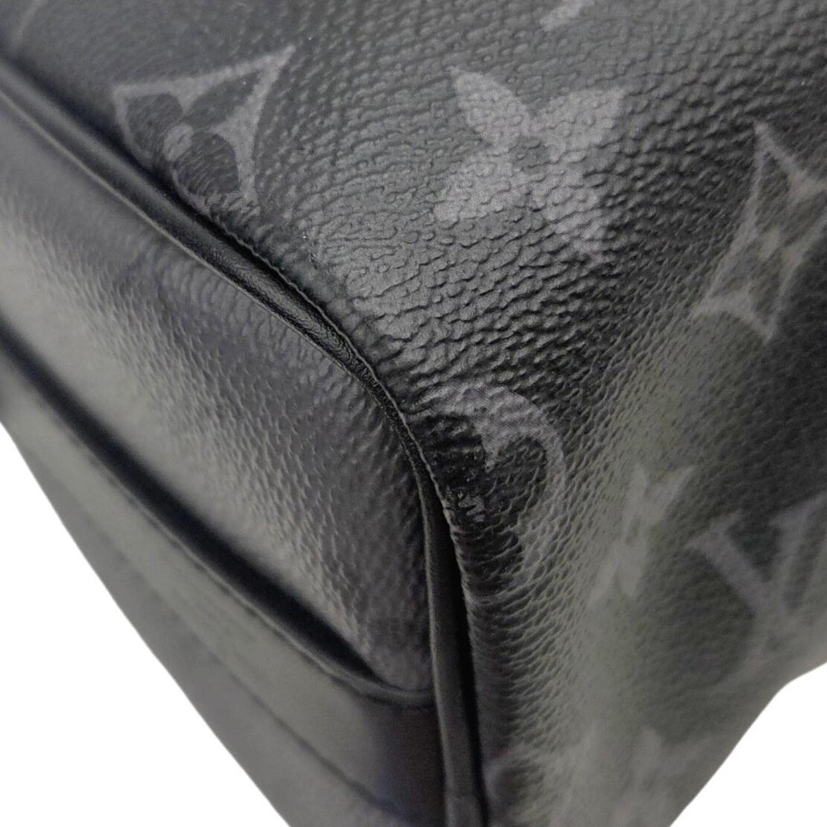 Louis Vuitton Monogram Eclipse Black Gray Monogram Eclipse Monogram Eclipse Boston Bag Shoulder Bag (Pre-Owned)