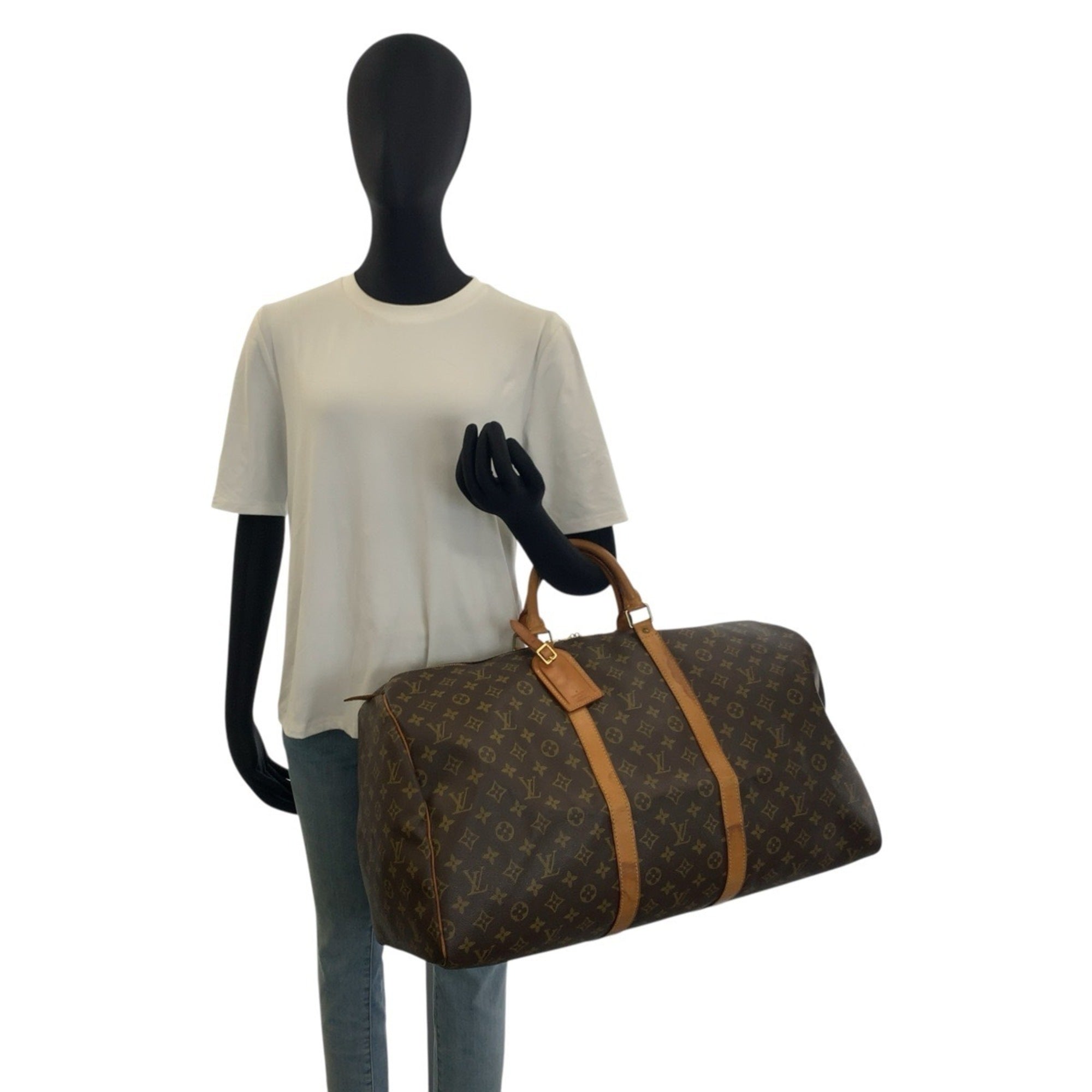 Louis Vuitton Brown Monogram Monogram Boston Bag (Pre-Owned)