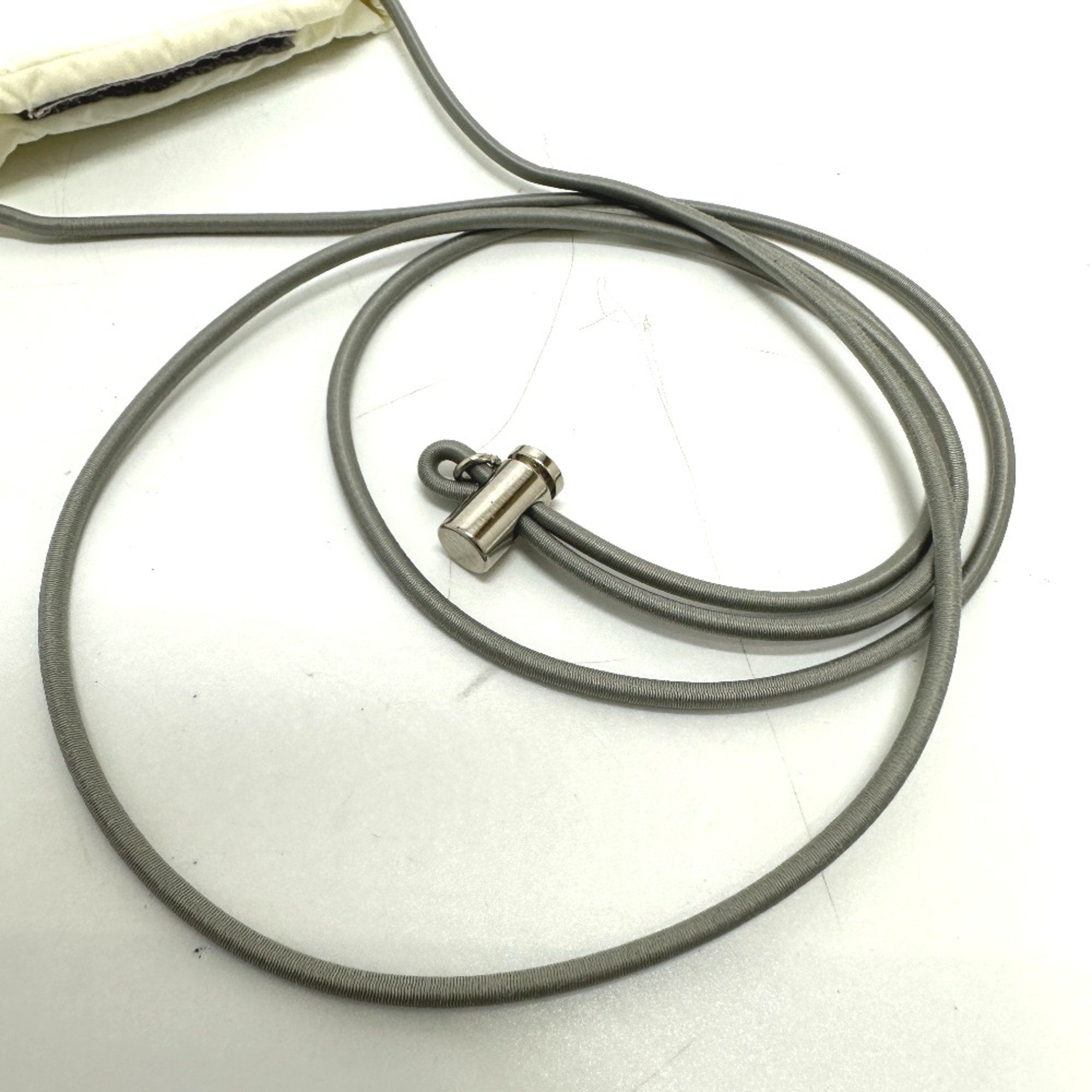 Prada White Cloth Shoulder Bag (Pre-Owned)