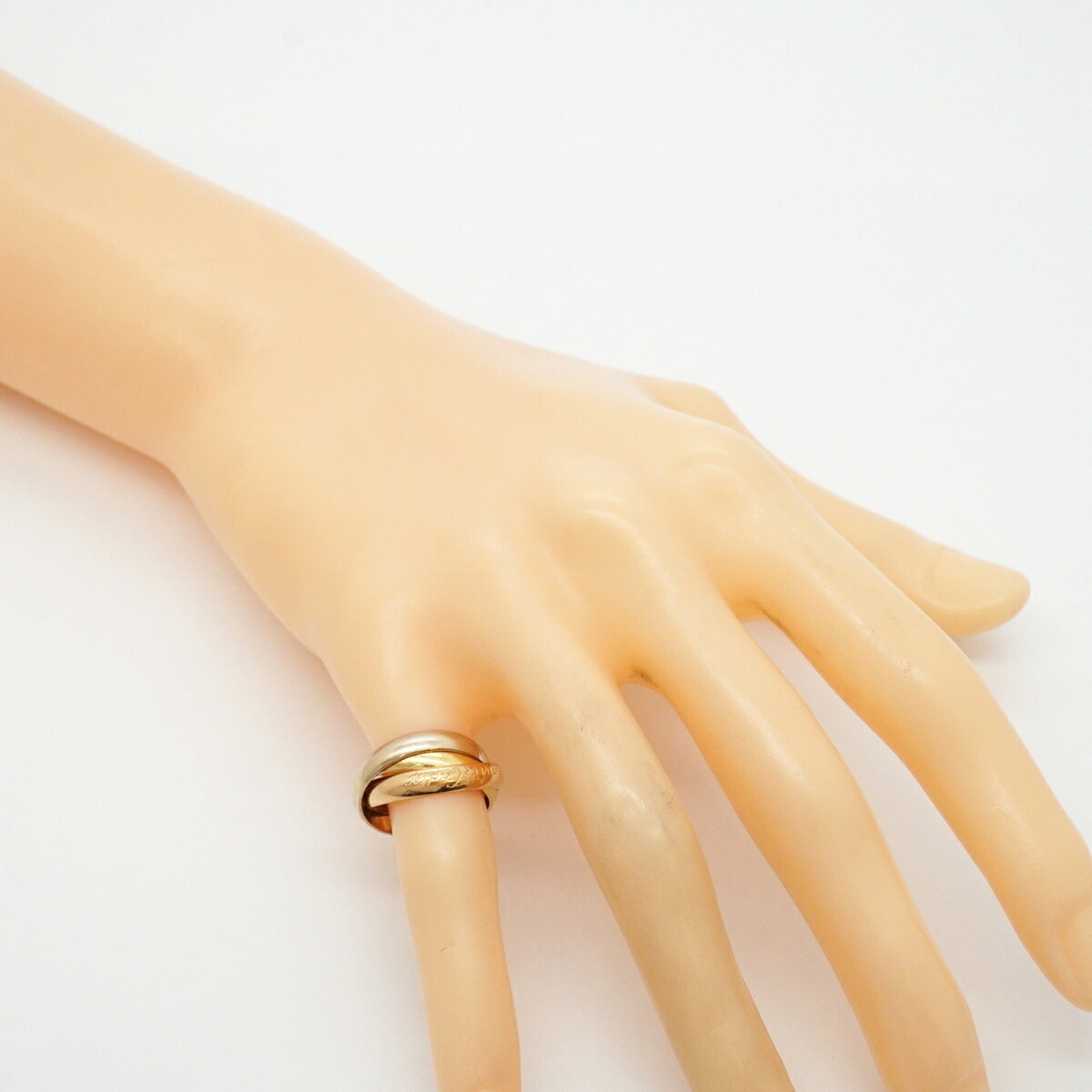 Cartier Yellow Gold (18K) Pink Gold (18K) White Gold (18K) Band Ring (Pre-Owned)