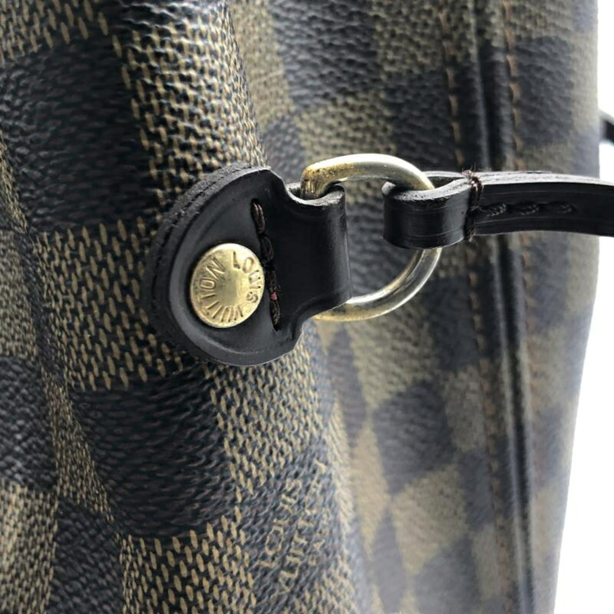 Louis Vuitton Brown Damier Canvas Tote Bag (Pre-Owned)