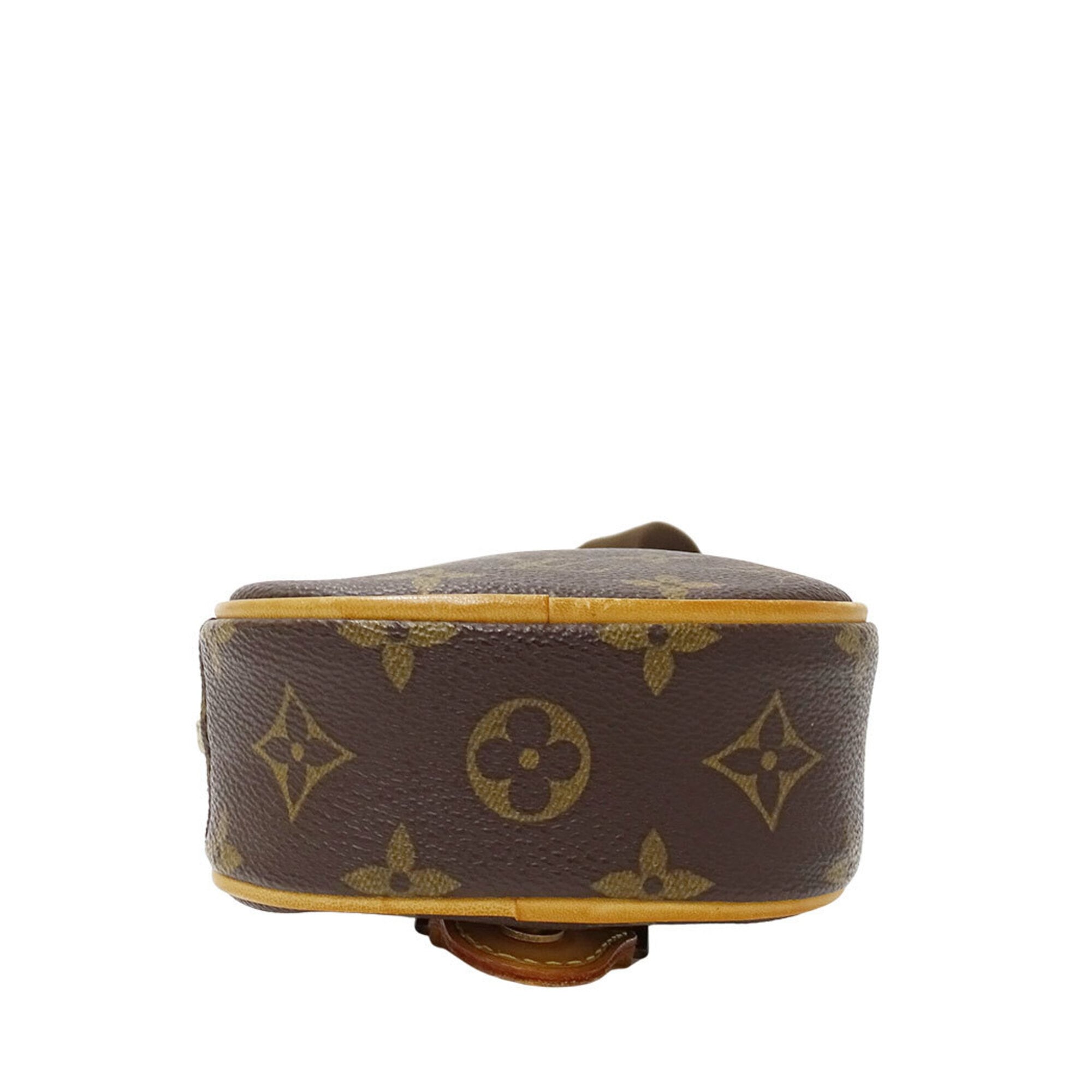 Louis Vuitton Brown Galle Monogram Monogram Handbag Pochette Shoulder Bag (Pre-Owned)