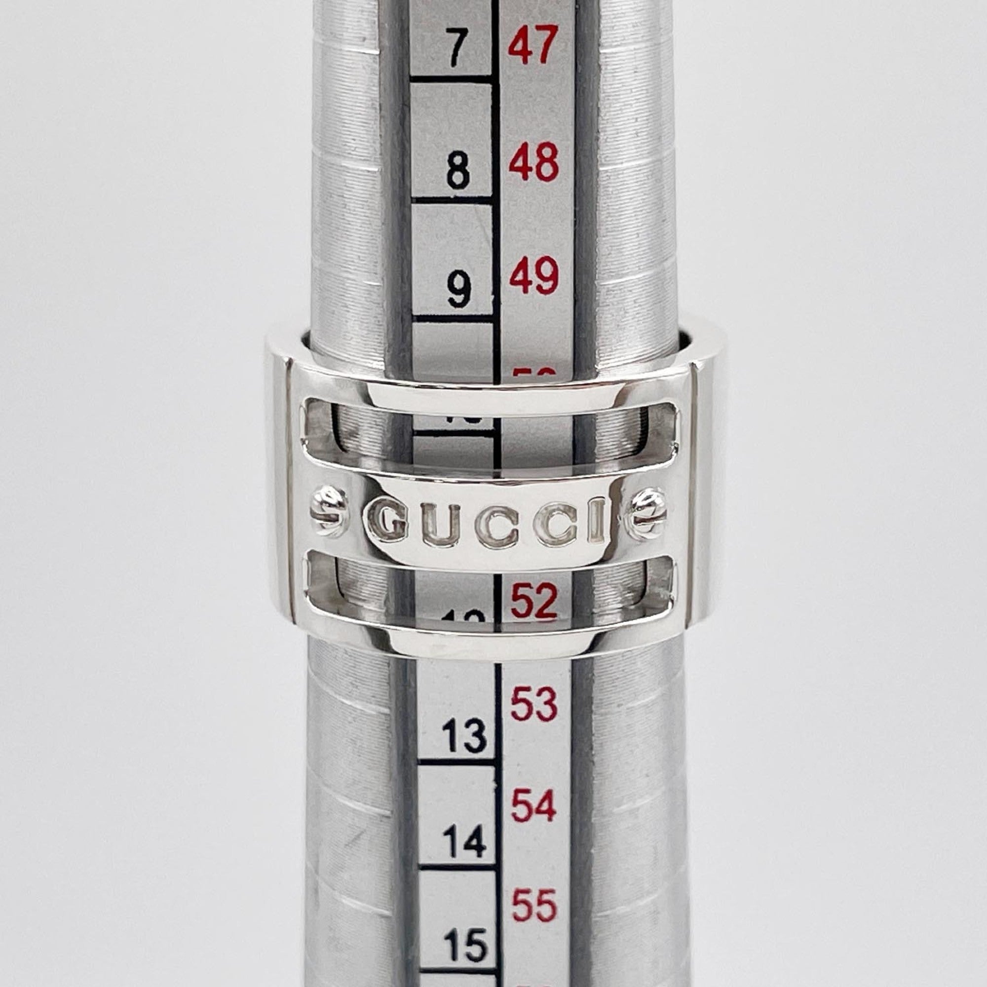 Gucci Silver Silver 925 Band Ring (Pre-Owned)