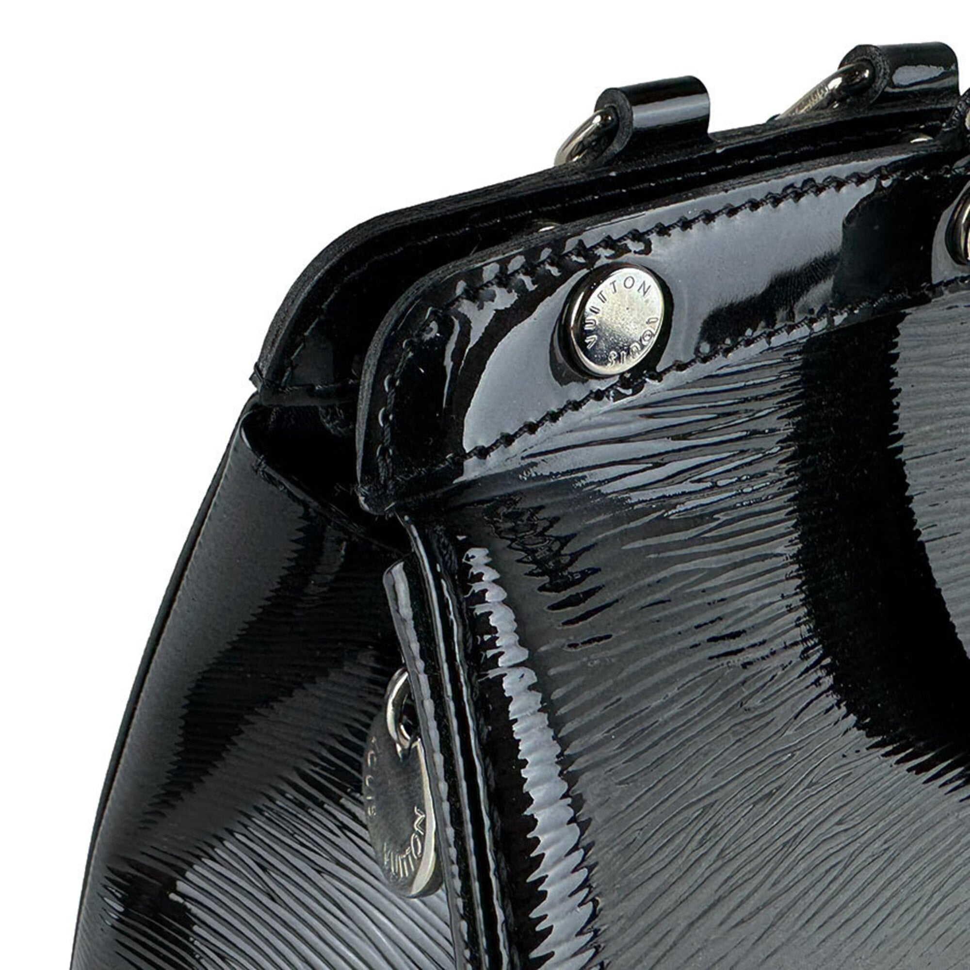 Louis Vuitton Noir Handbag Shoulder Bag (Pre-Owned)