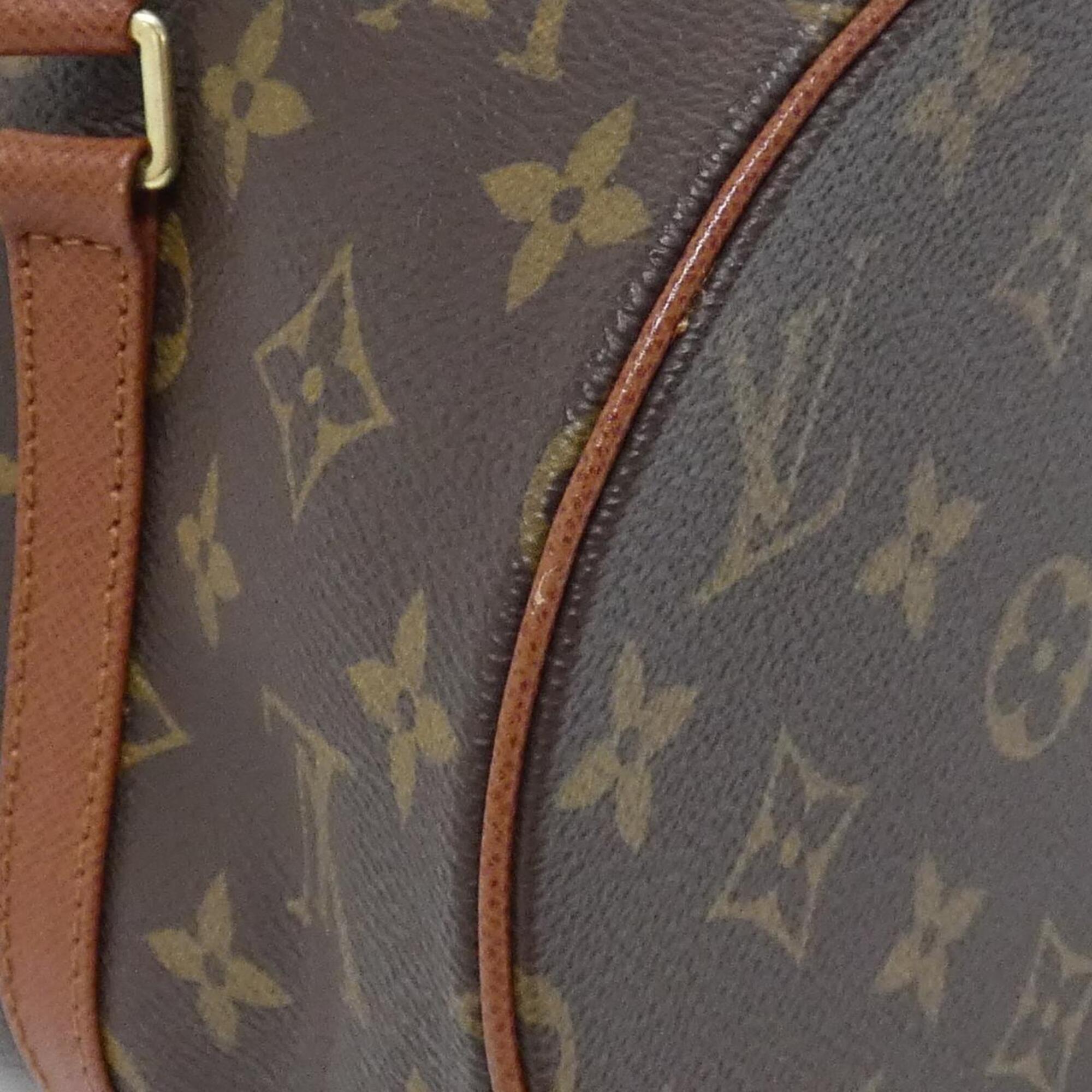 Louis Vuitton Brown Coated Canvas Handbag (Pre-Owned)