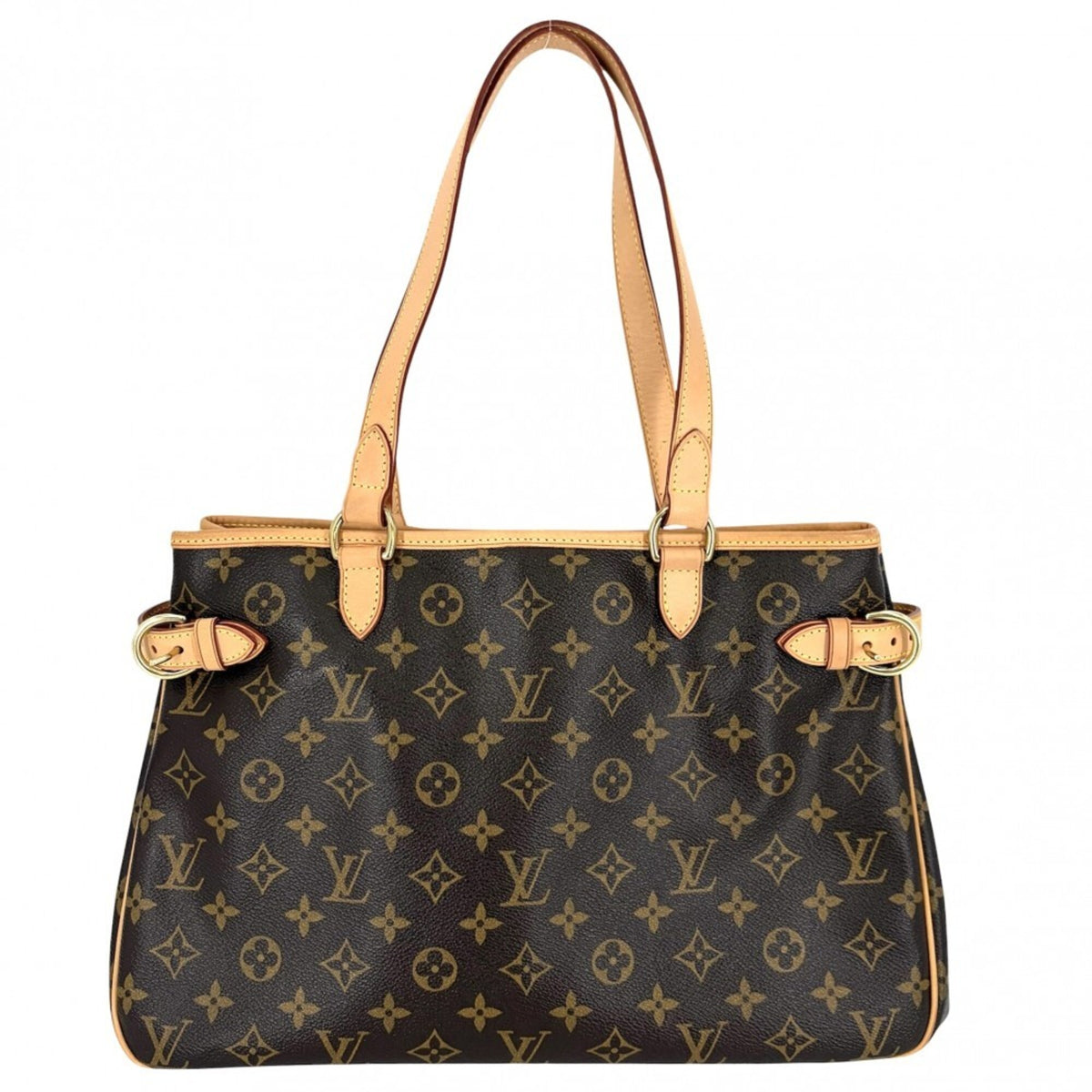 Louis Vuitton Brown Monogram Canvas Handbag Tote Bag (Pre-Owned)
