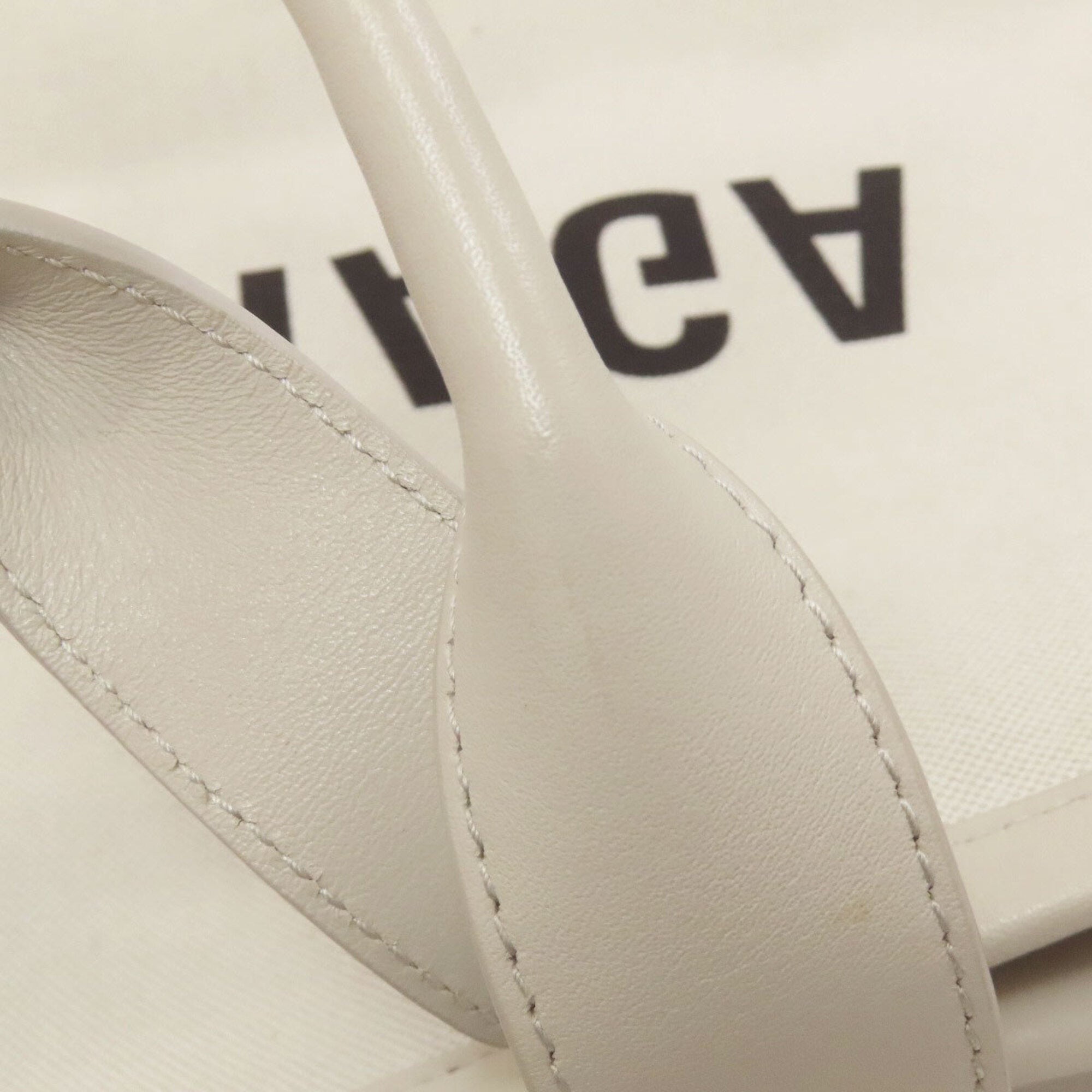 Balenciaga White Canvas Tote Bag (Pre-Owned)