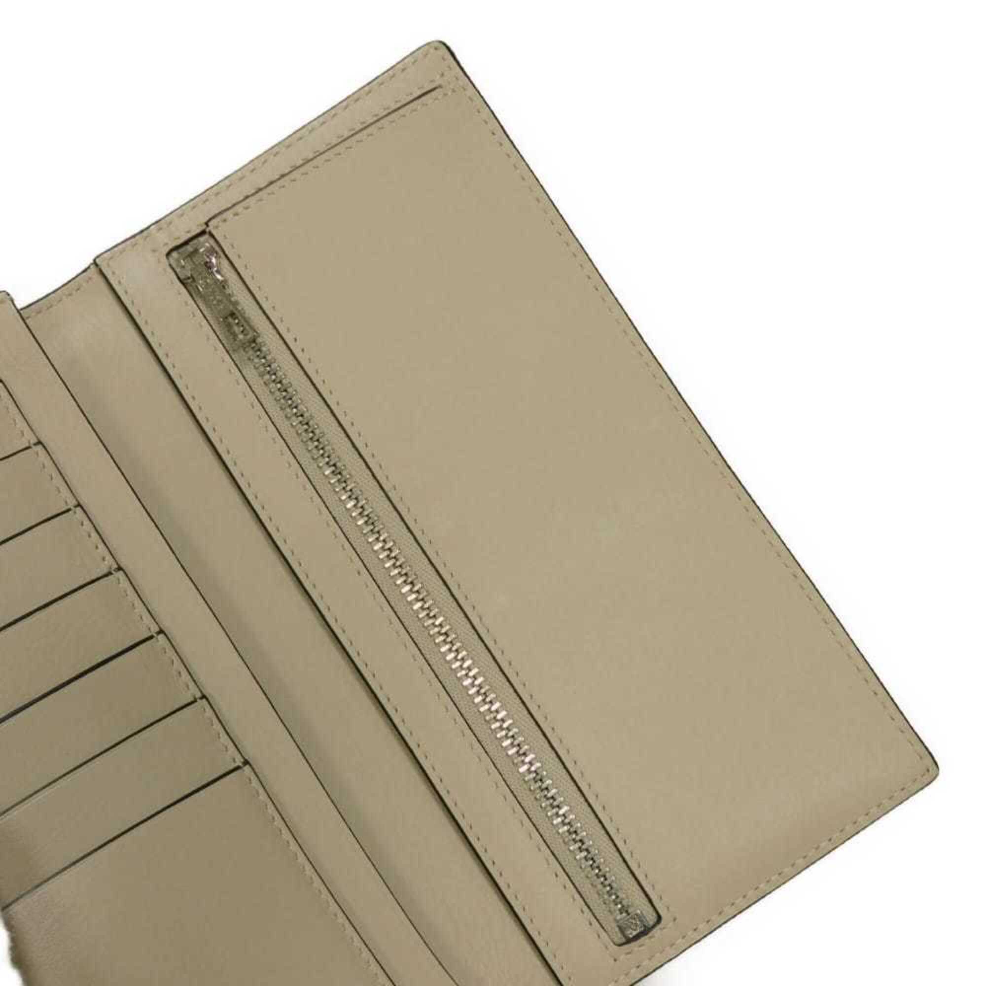 Loewe Green Leather Long Wallet (Bi-Fold) (Pre-Owned)