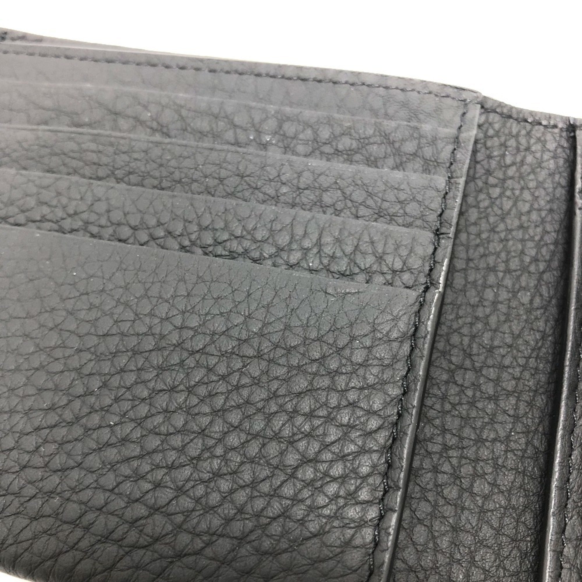 Burberry Black Leather Wallet (Bi-Fold) (Pre-Owned)