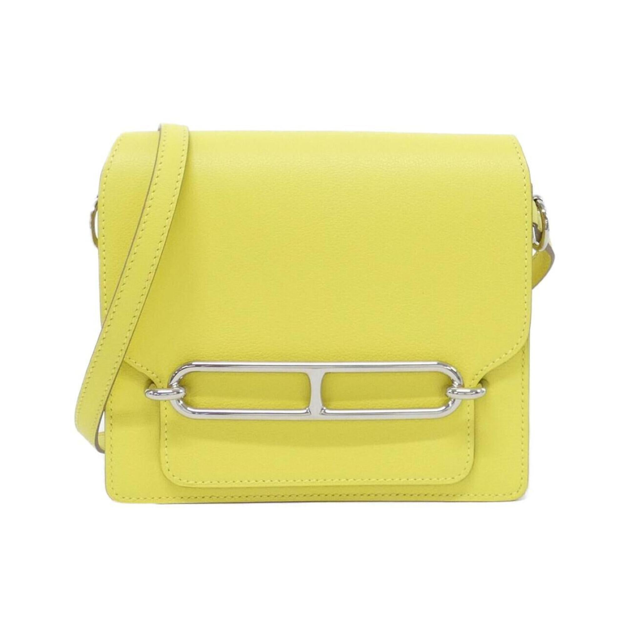 Hermes Lime Yellow Shoulder Bag (Pre-Owned)