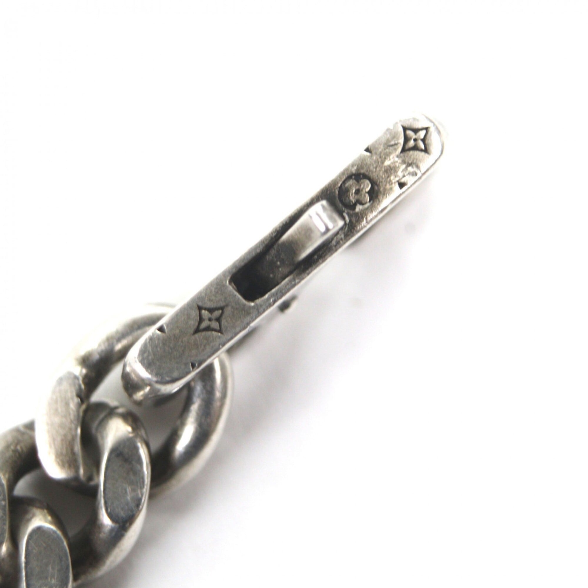 Louis Vuitton Epi Silver Silver 925 Charm Bracelet (Pre-Owned)