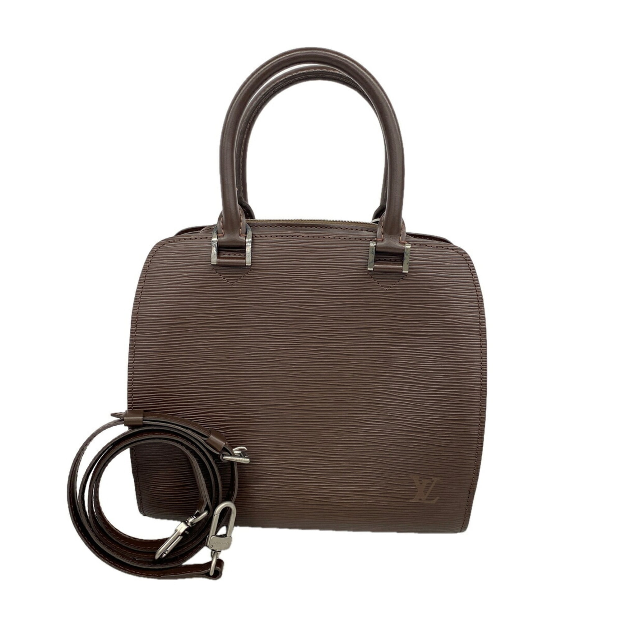 Louis Vuitton Mocha Handbag (Pre-Owned)