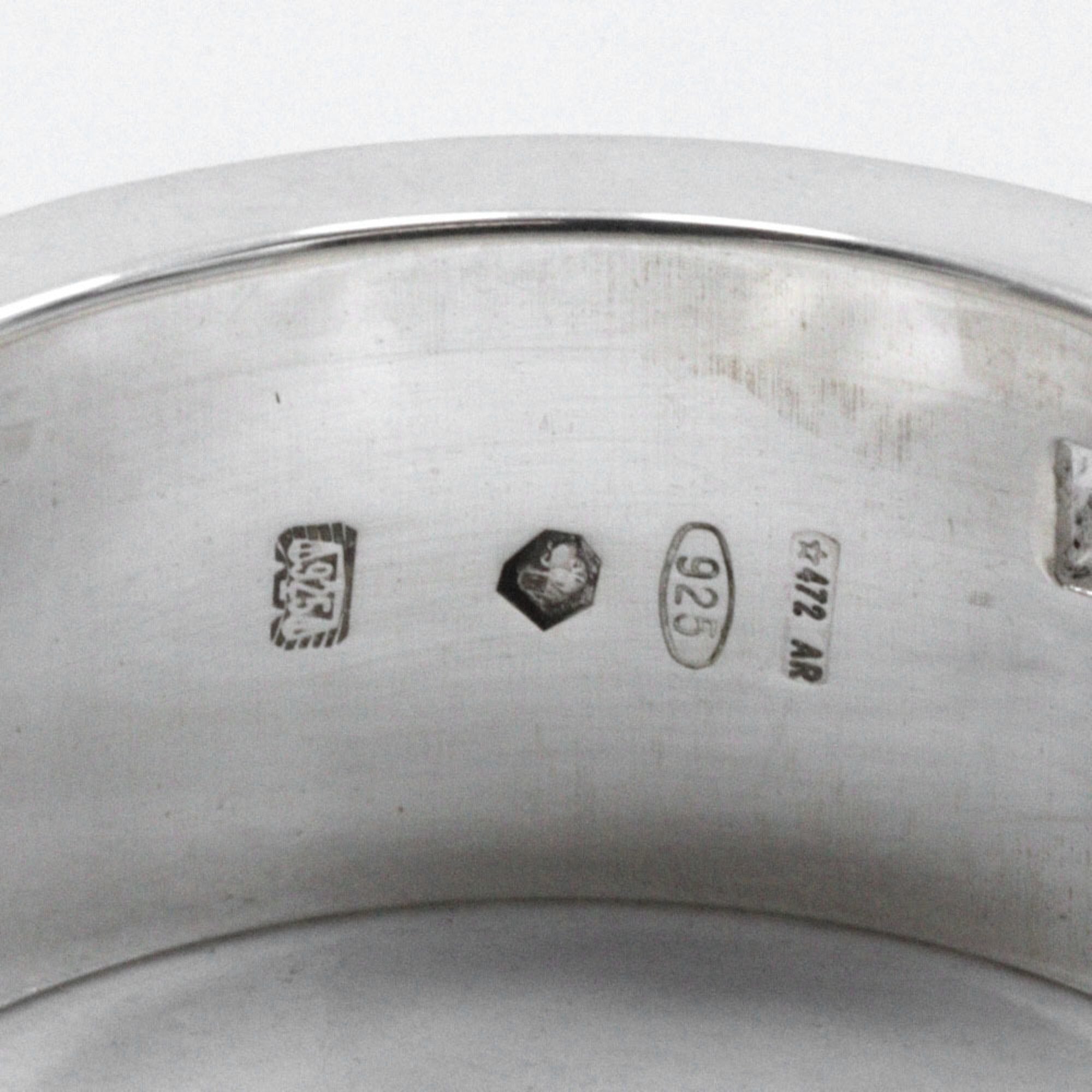 Gucci Silver 925 Band Ring (Pre-Owned)