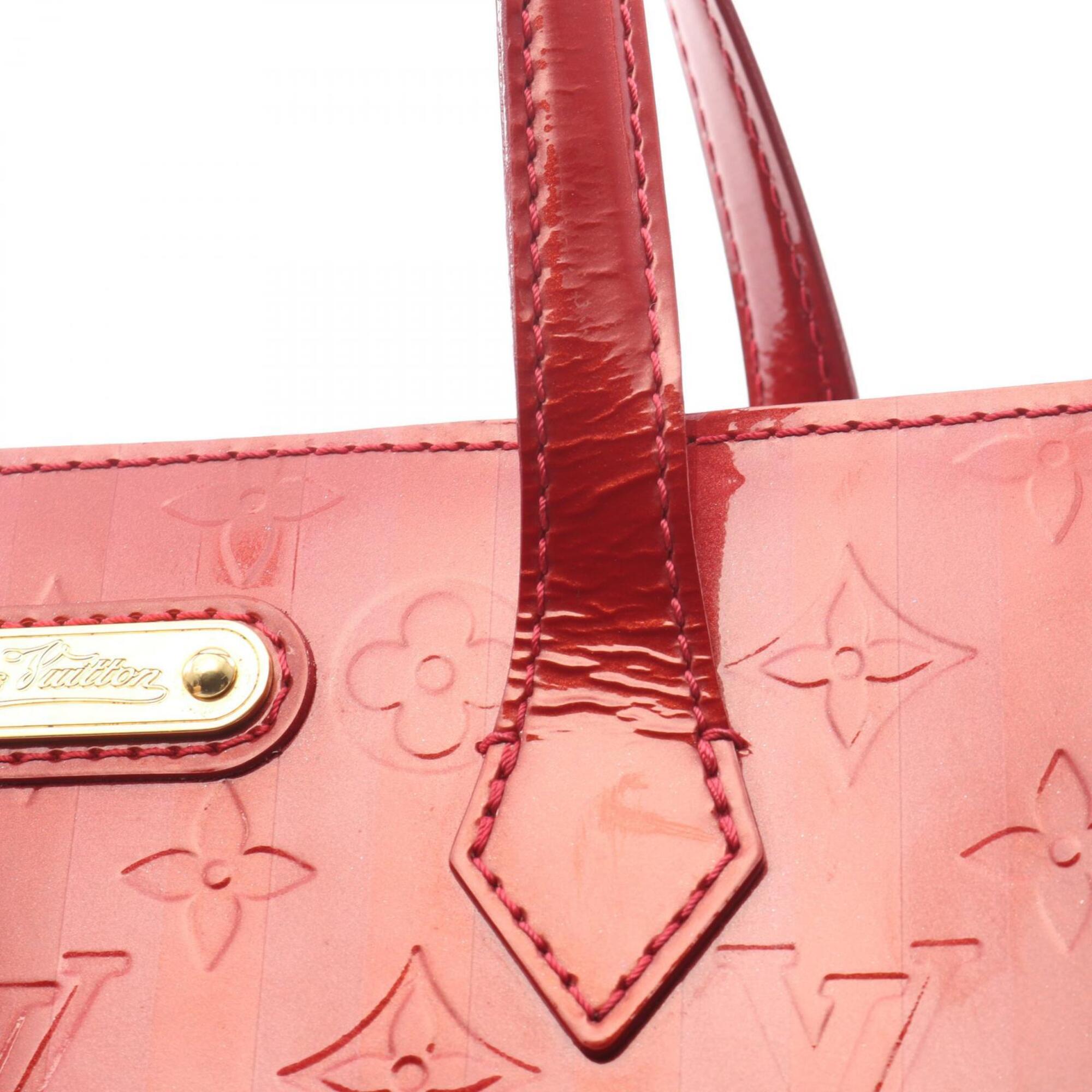 Louis Vuitton Monogram Red Color Monogram Handbag (Pre-Owned)