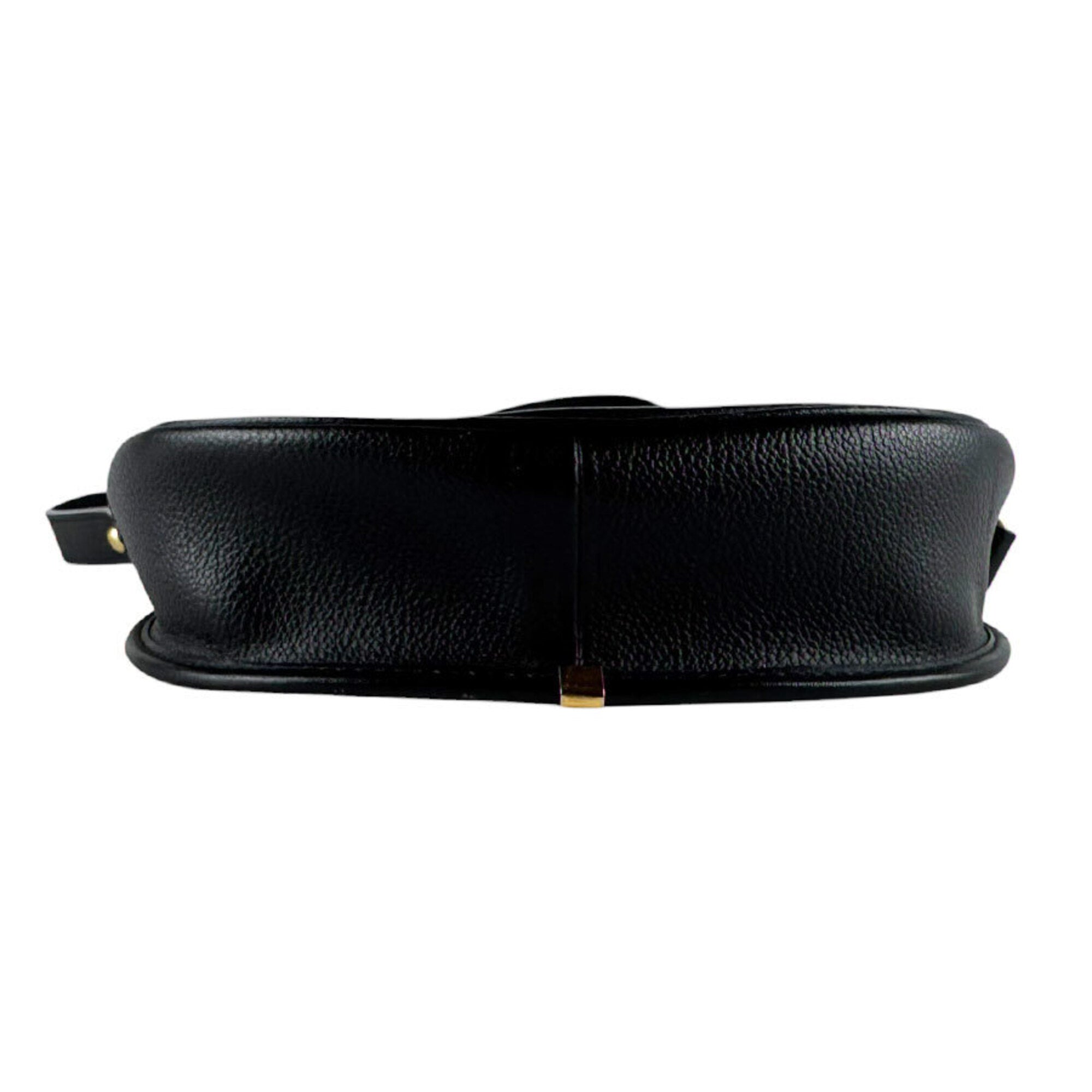 Yves Saint Laurent Black Leather Shoulder Bag (Pre-Owned)